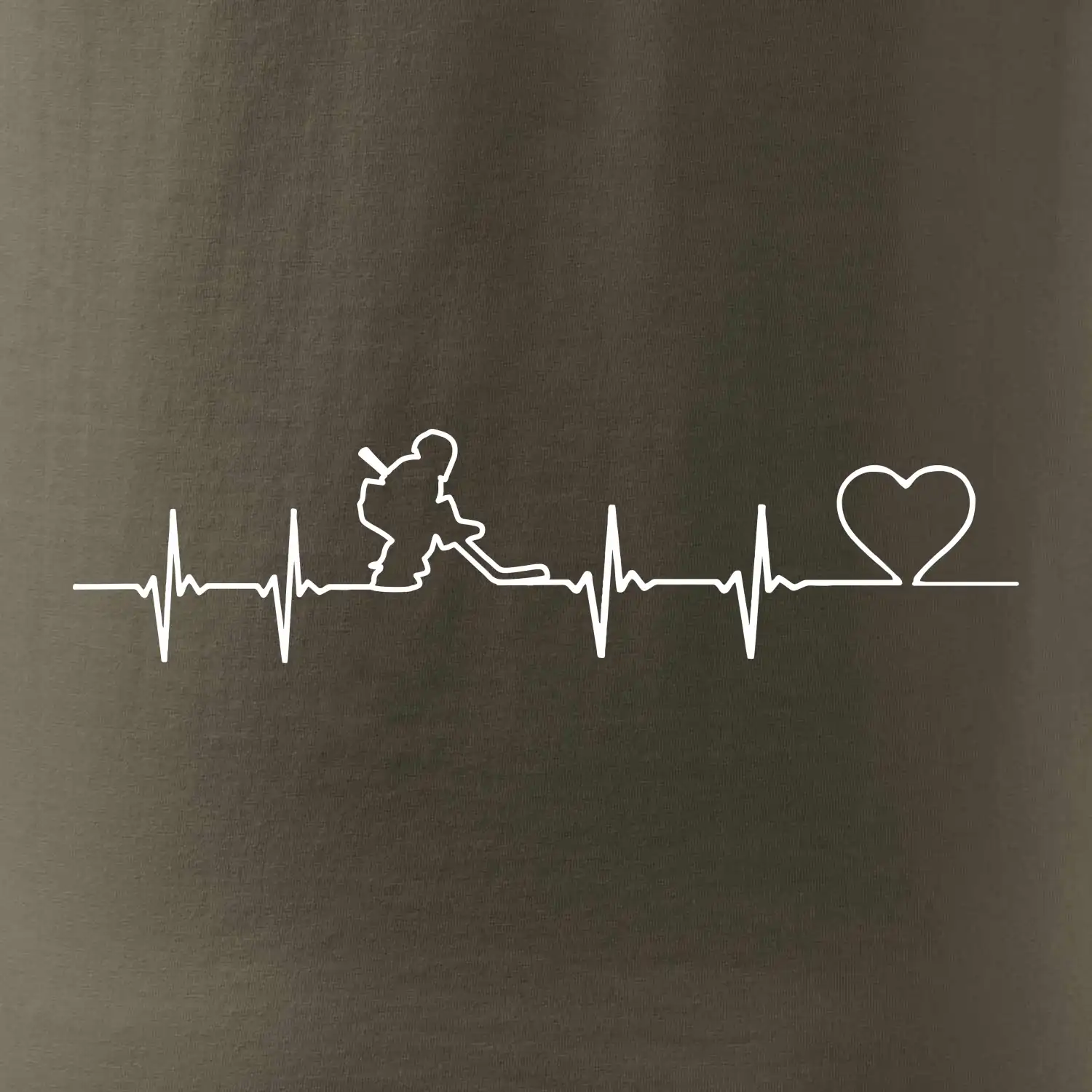 Hokejový brankář  EKG