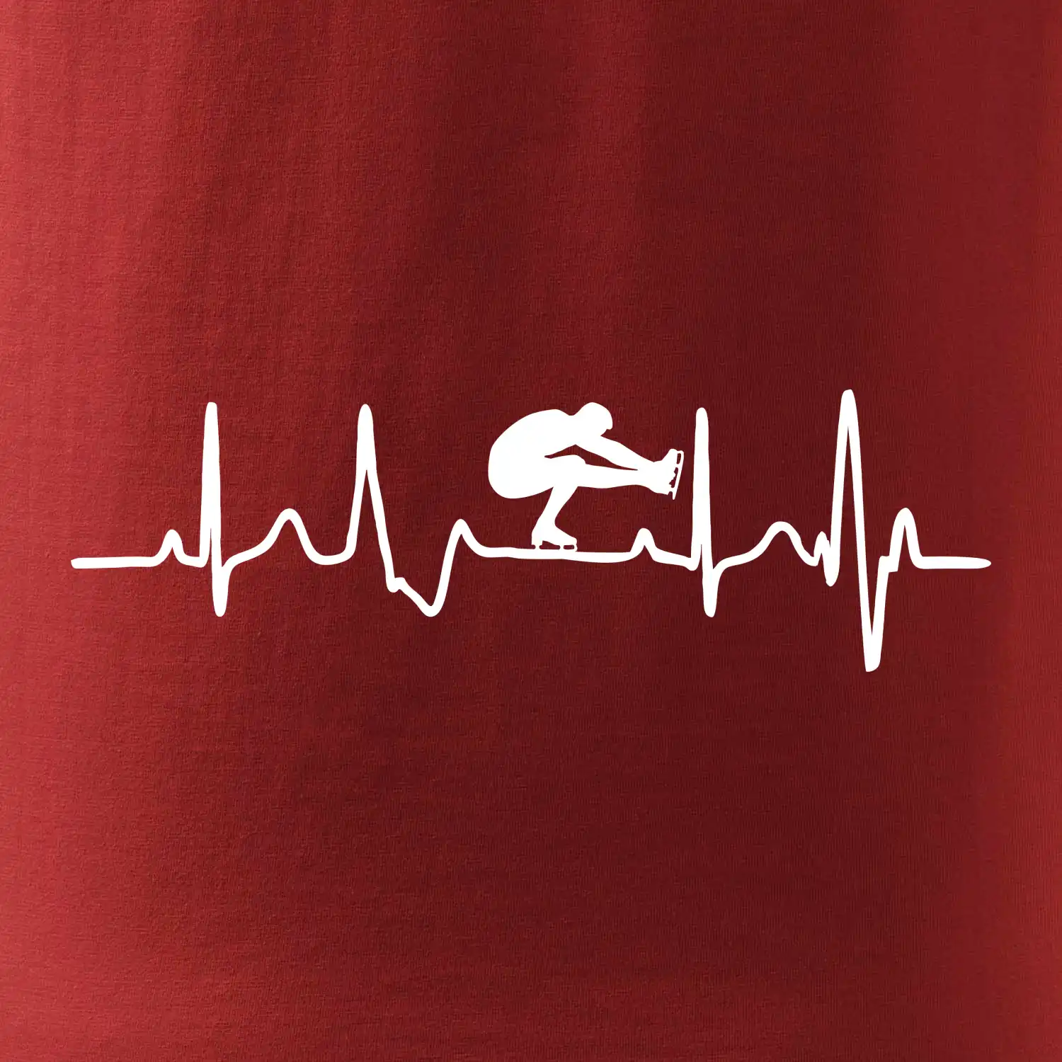 EKG lední brusle