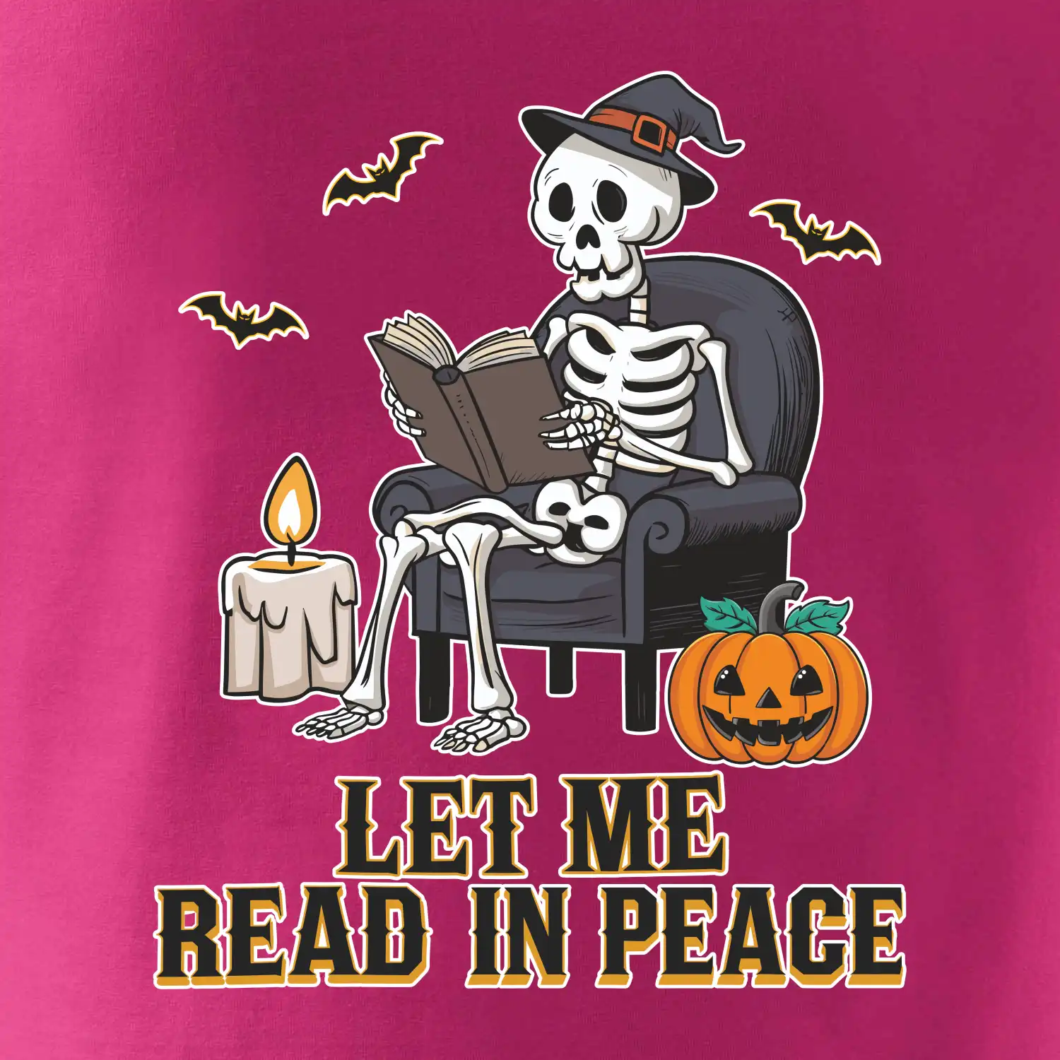 Let me read in peace