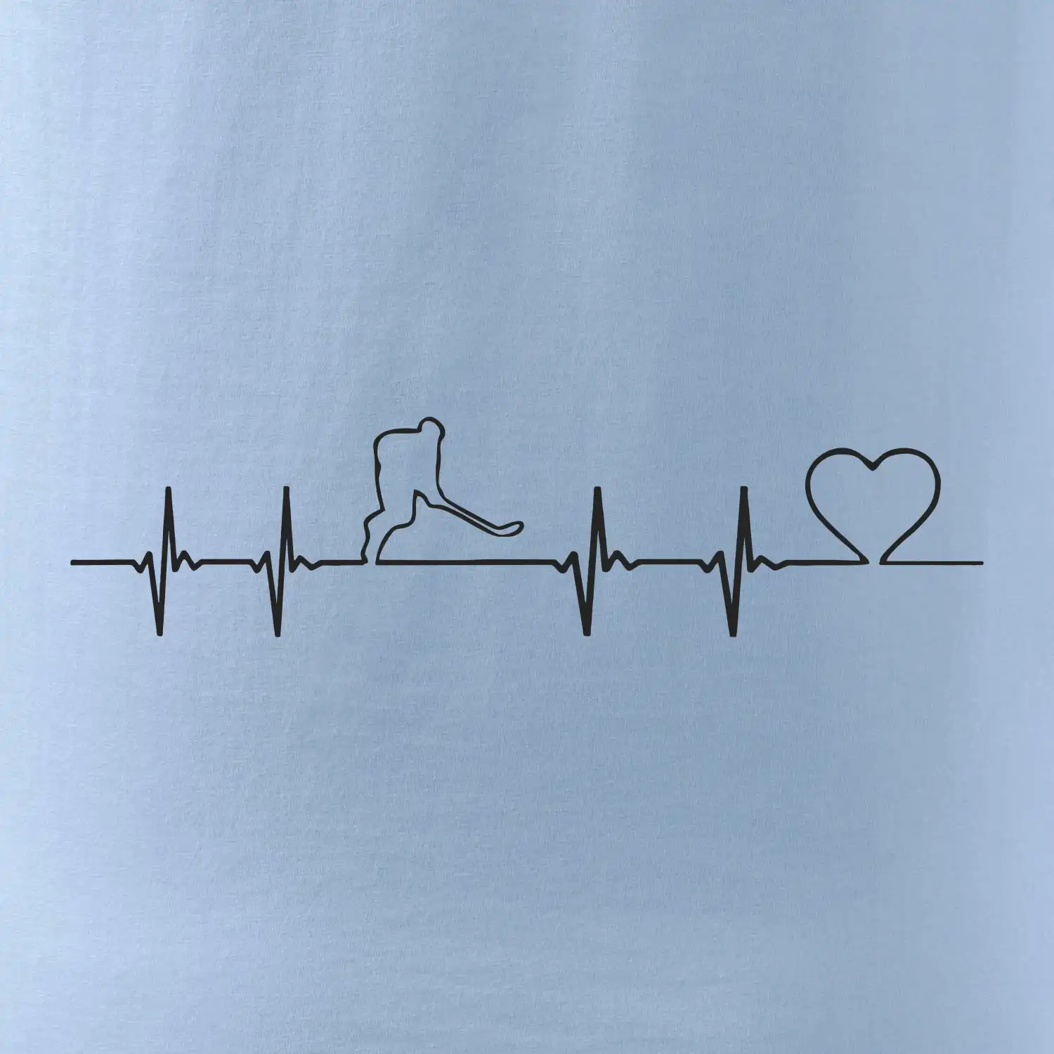 Hokejový hráč EKG