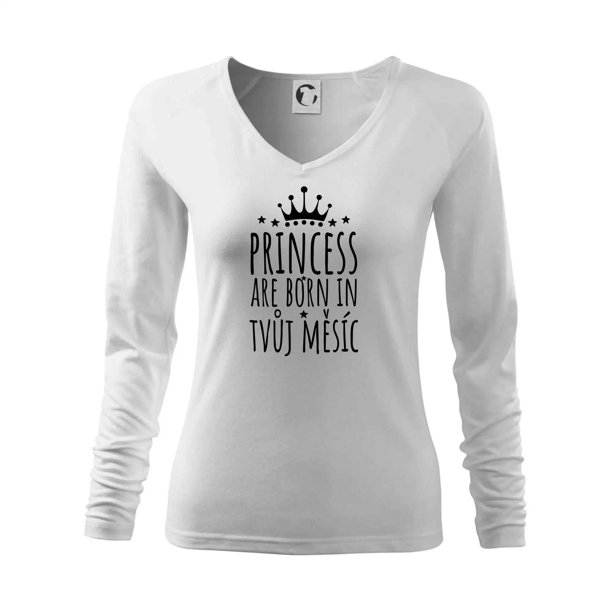 Princesses are born in (vlastní nápis měsíc narození)