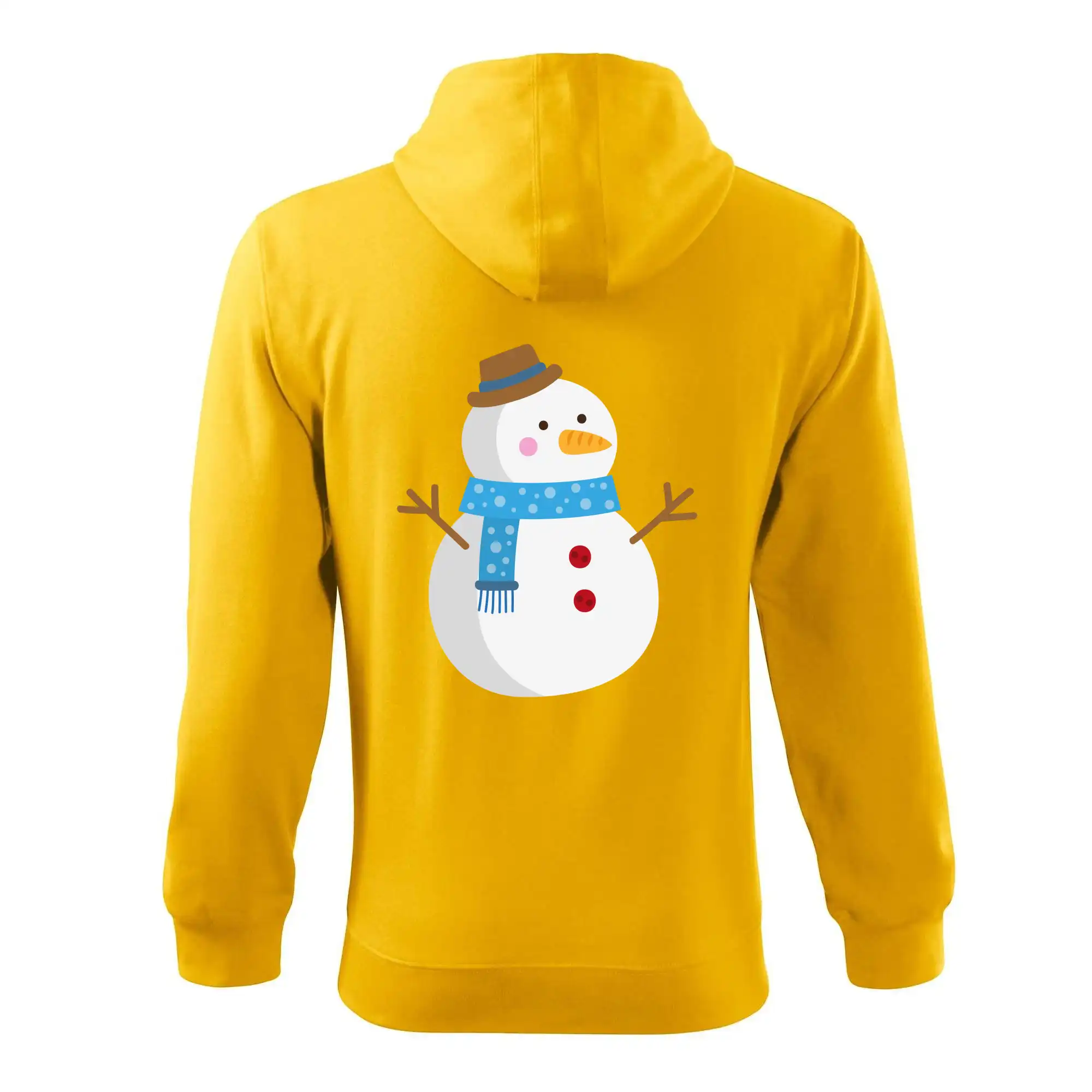 Sněhulák se šálou