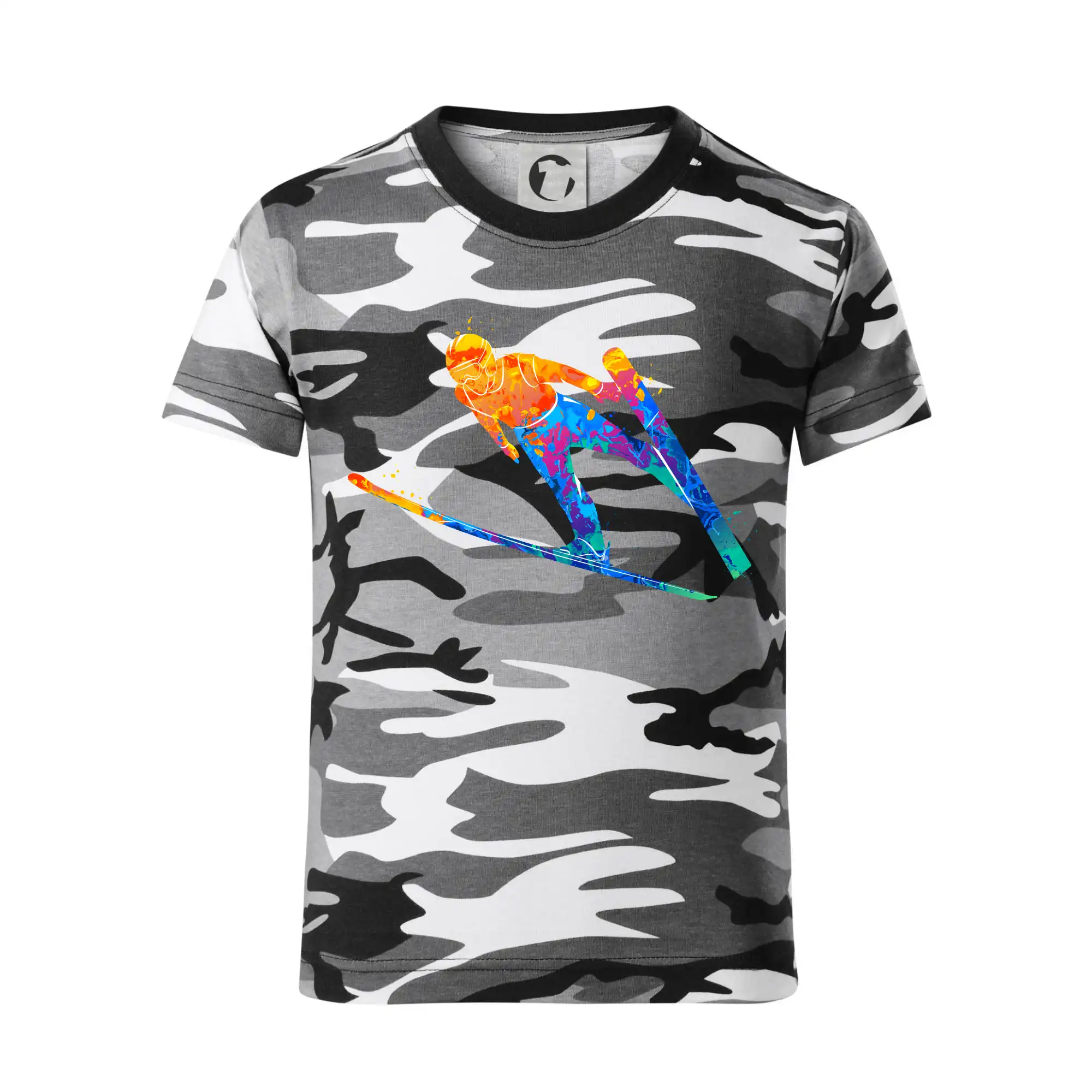 Skokan na lyžích splash