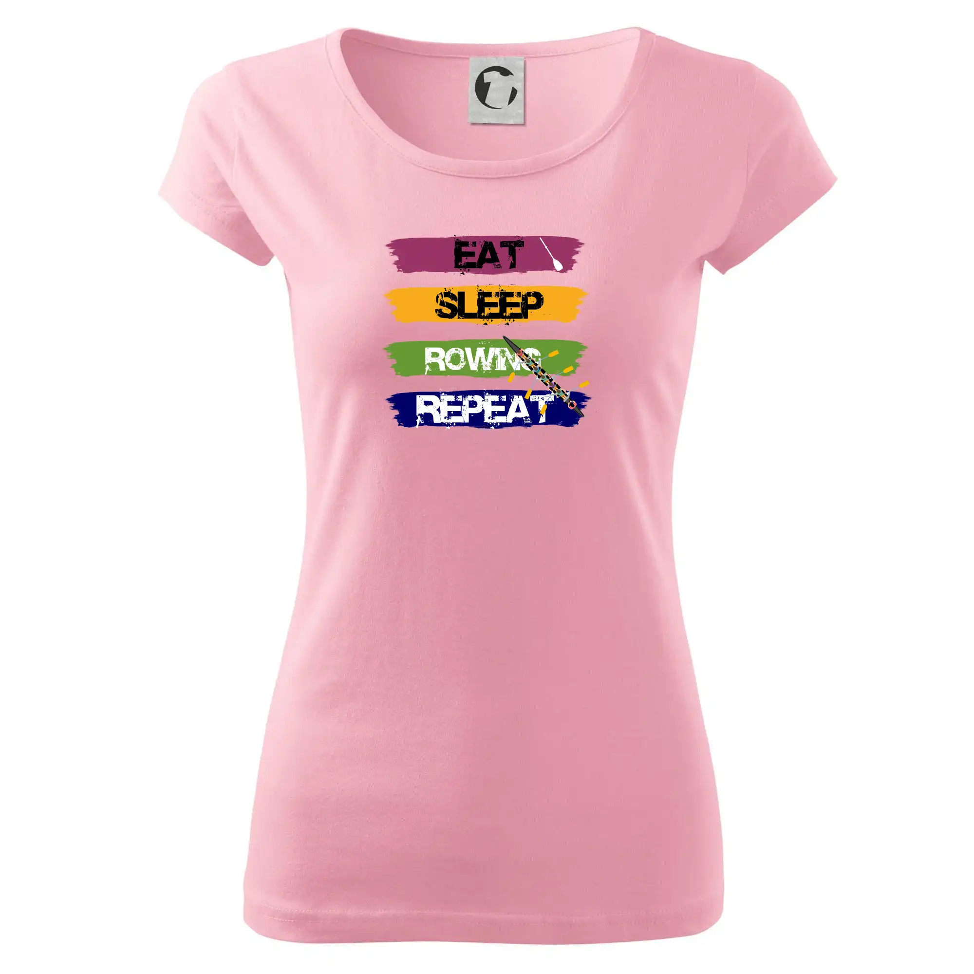 Eat sleep rowing repeat barevné