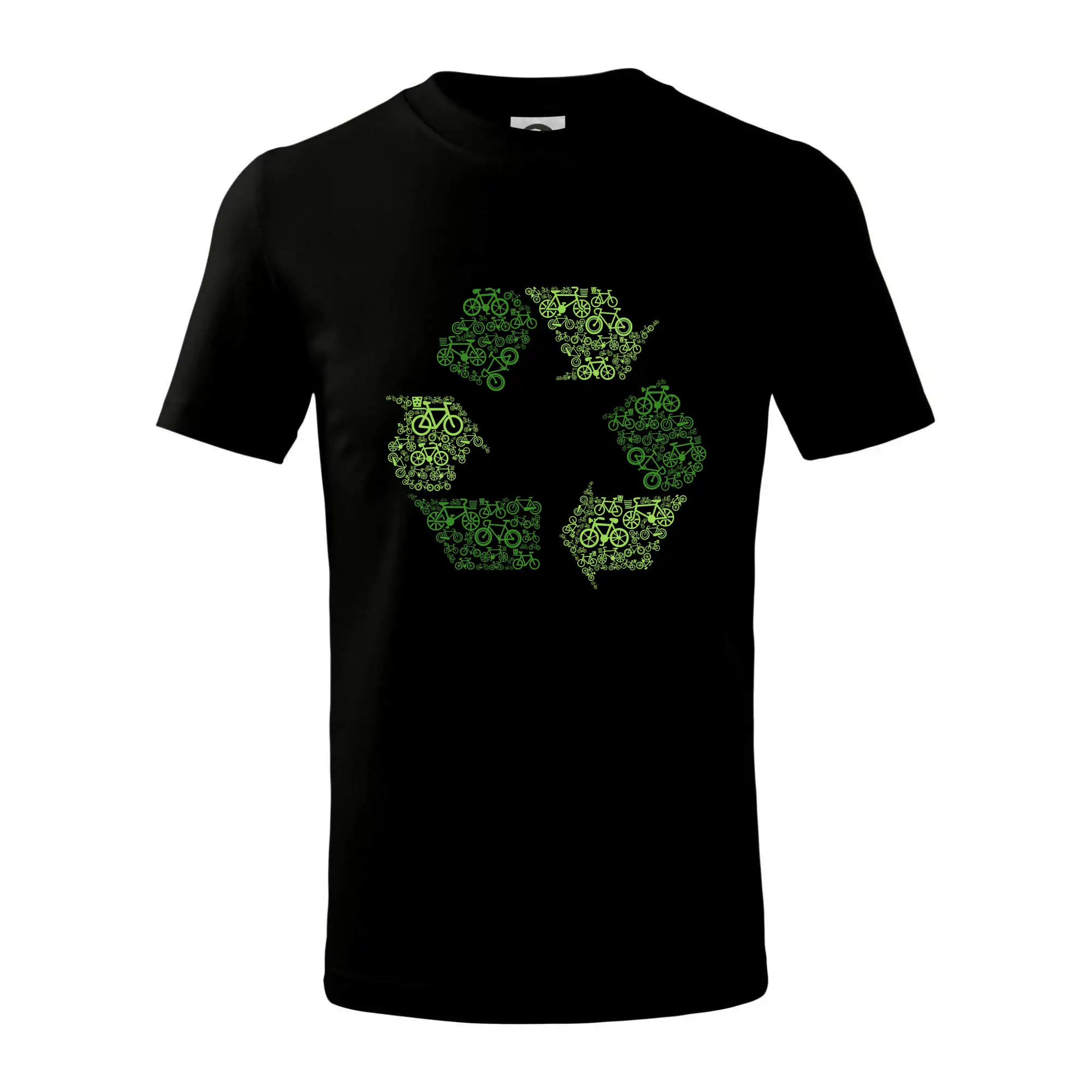 Životný štýl - Recycling symbol icons - Tričko detské bavlnené