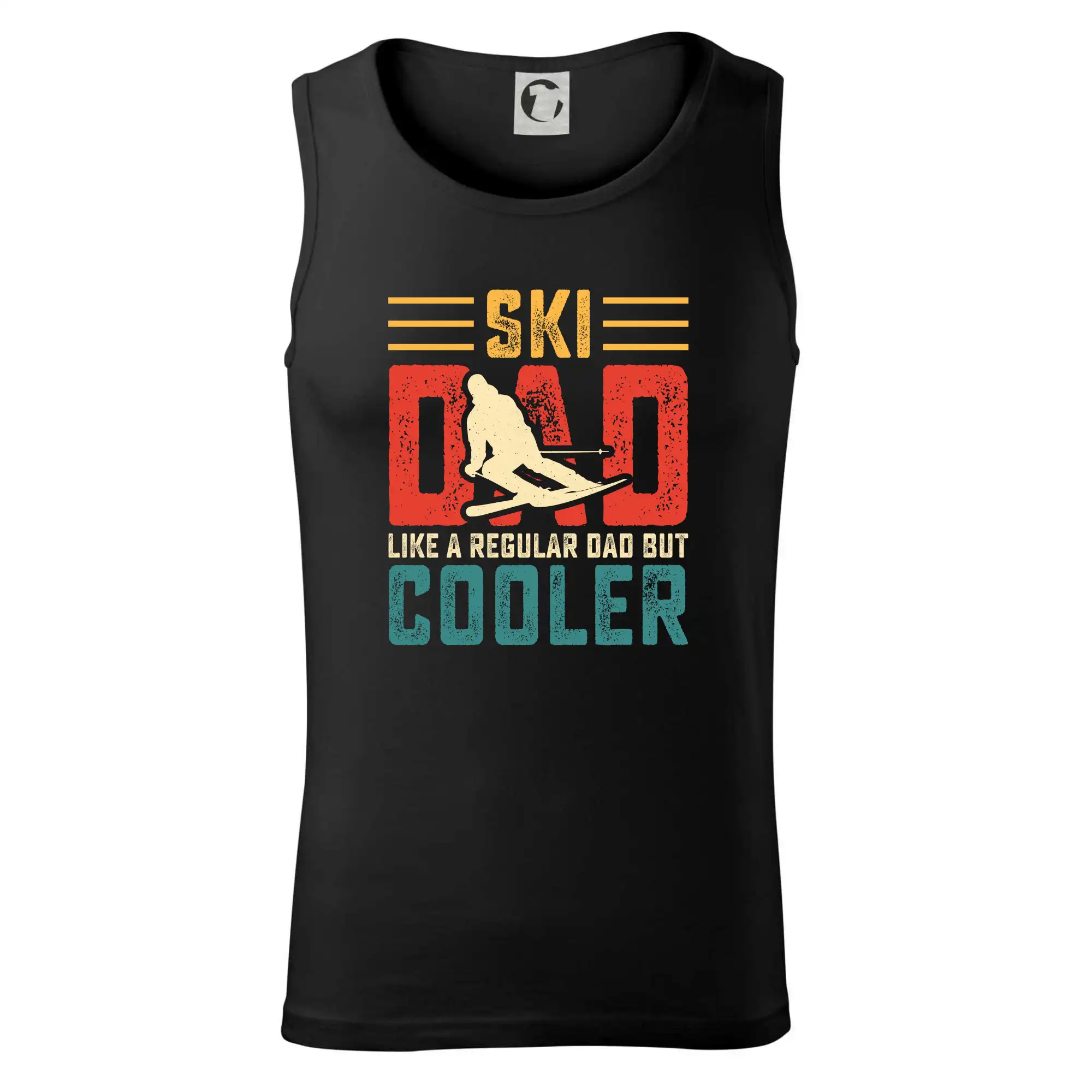Lyže a Snowboard - Ski dad like a regular dad but cooler - Tielko pánske Core