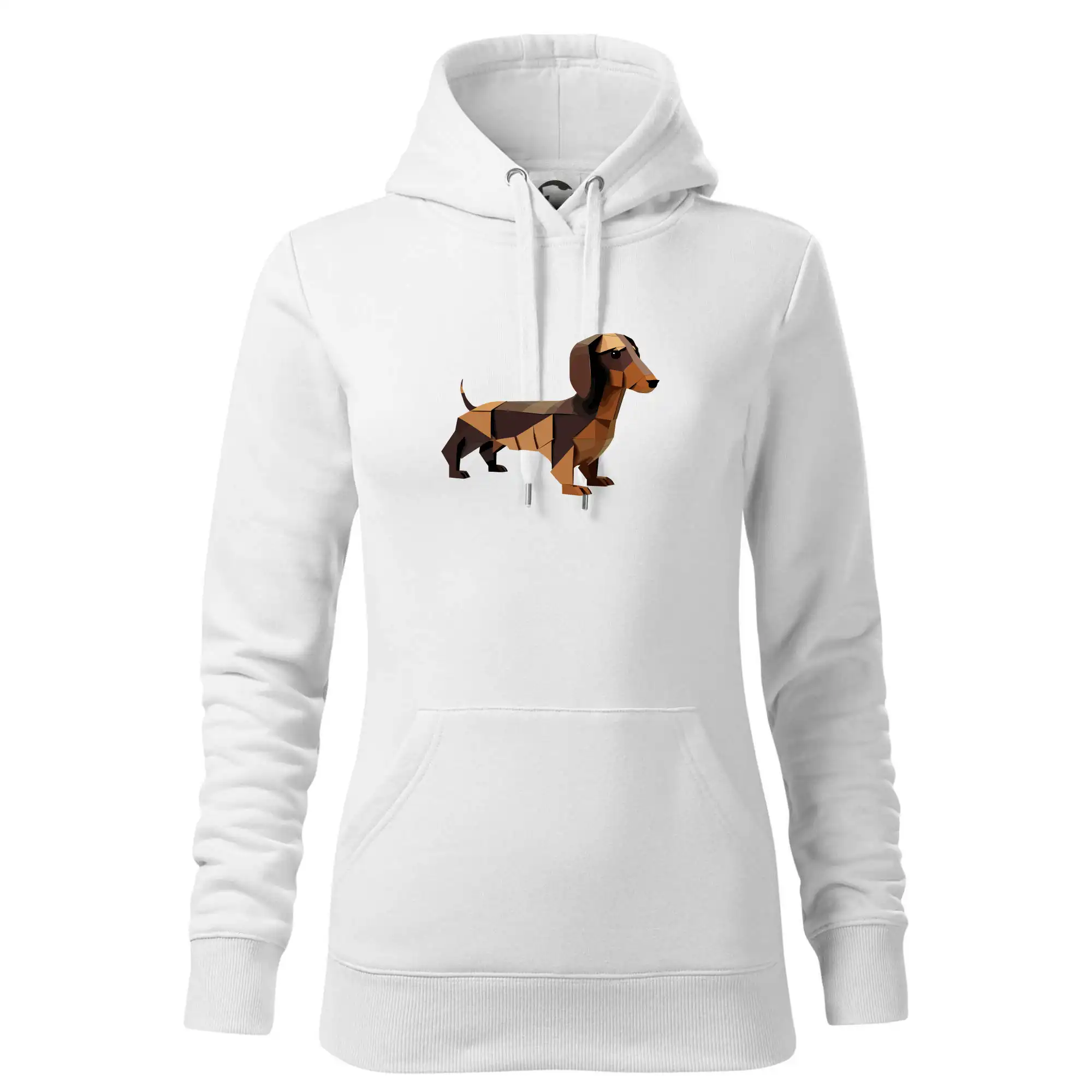 Jezevčík - slepený z papíru