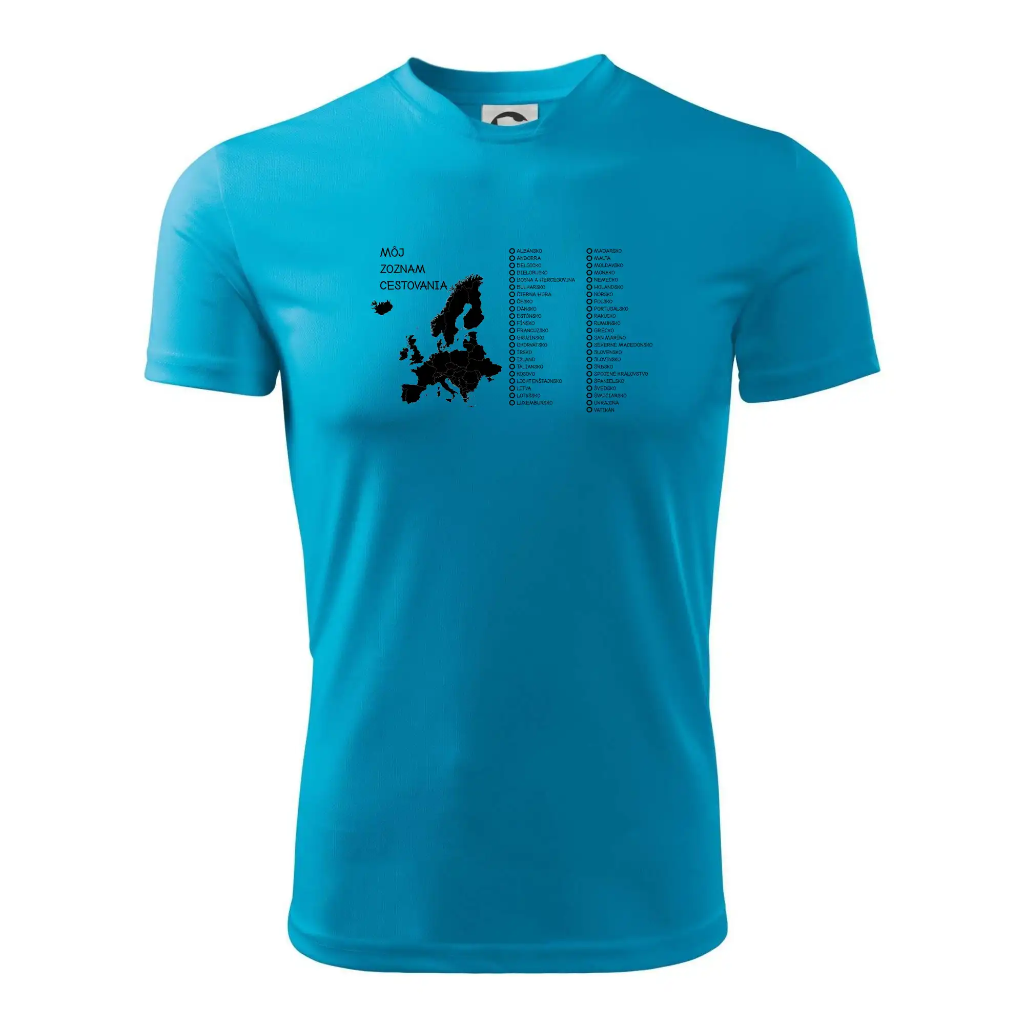 Můj cestovní seznam - Evropa