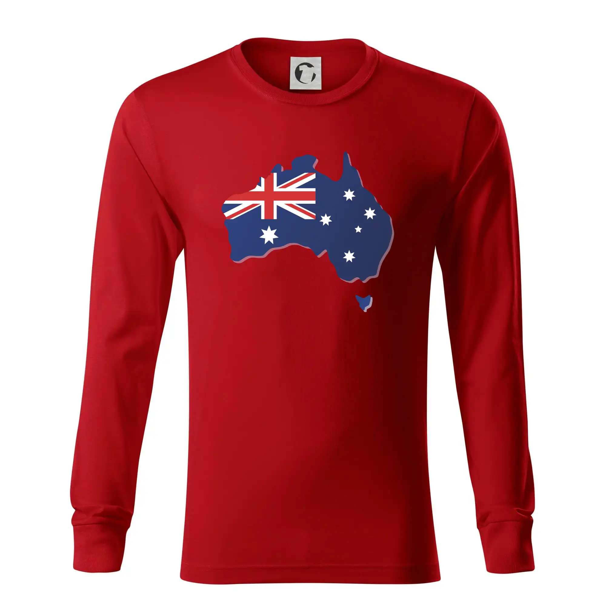 Austrálie - vlajka mapa