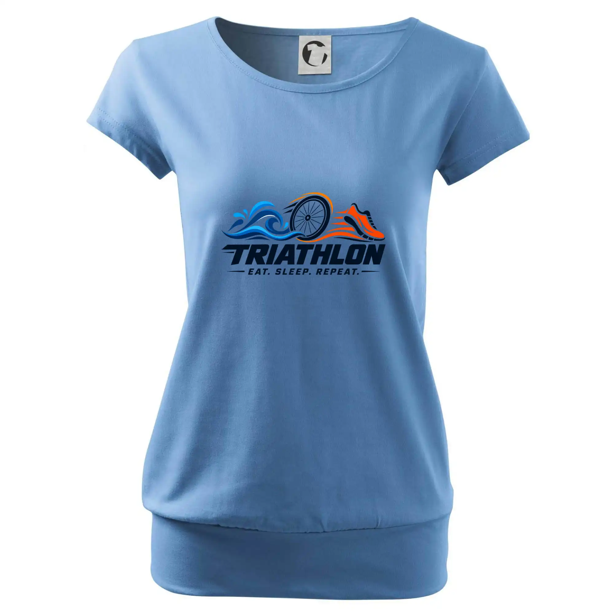 Triatlon plavání kolo a běh eat sleep repeat
