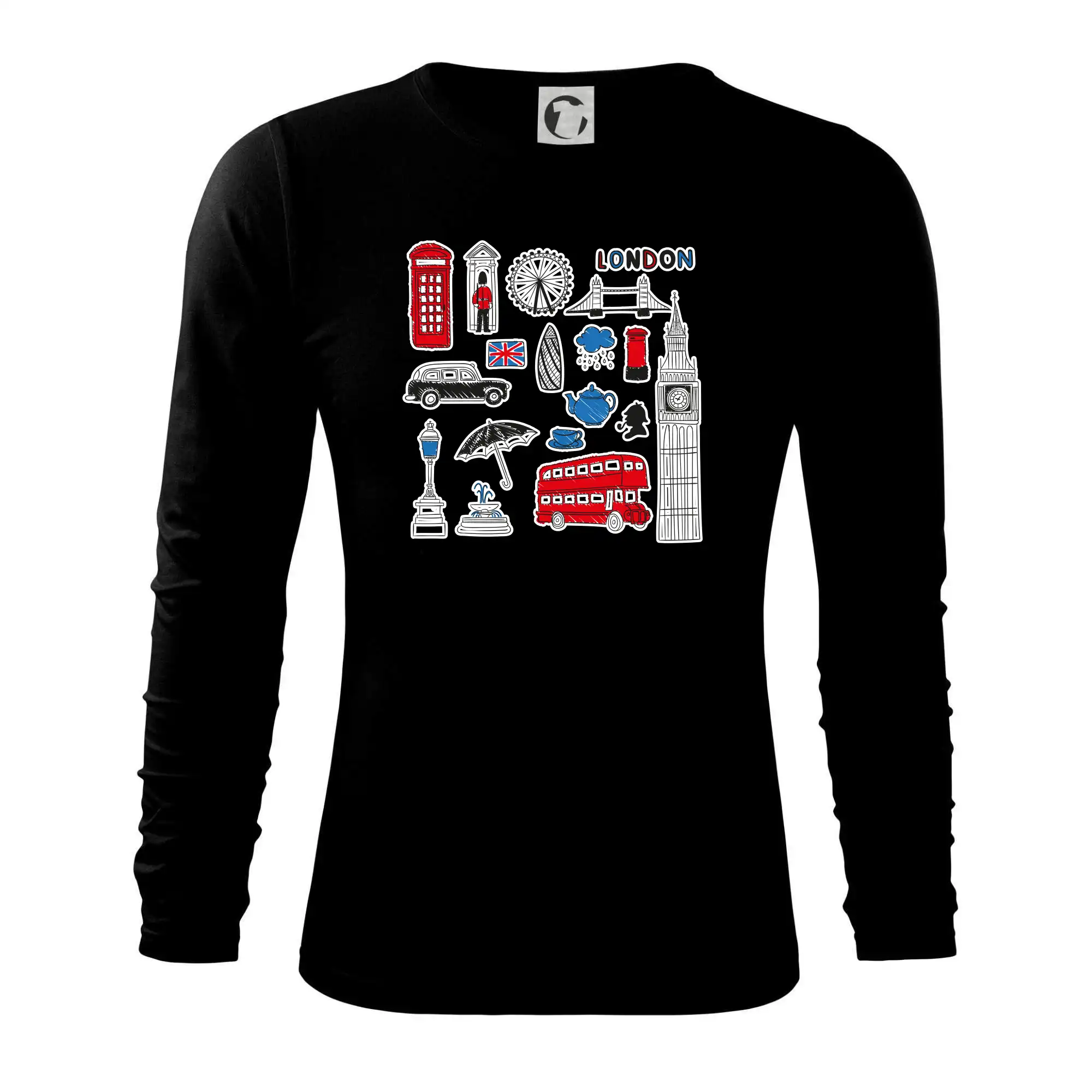 Velká Británie - kreslené ikonky