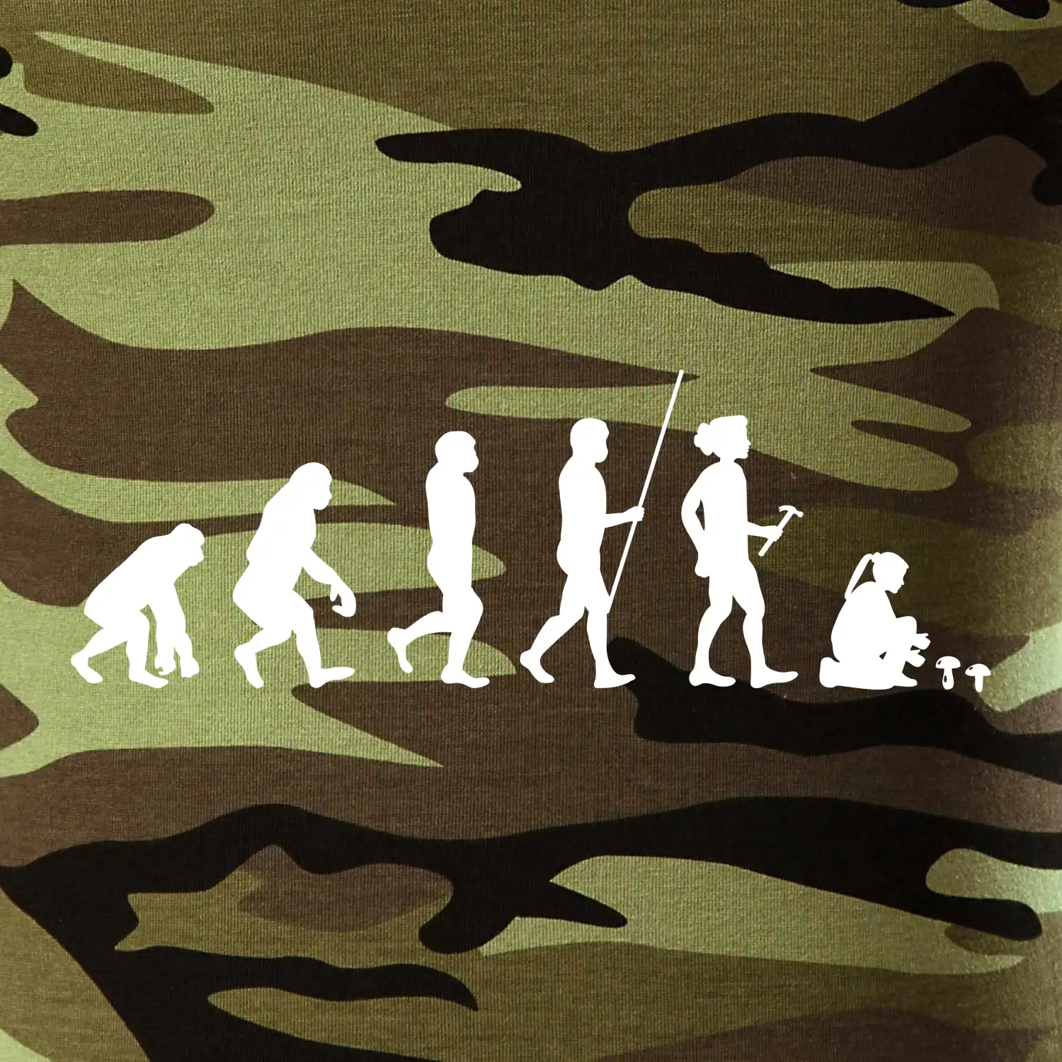 Evoluce houbařka