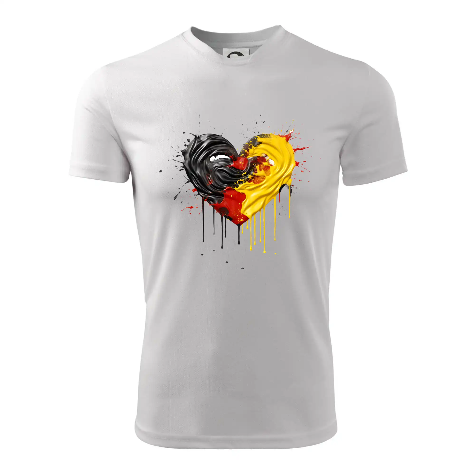 Srdce rozprsknuté - Německé barvy