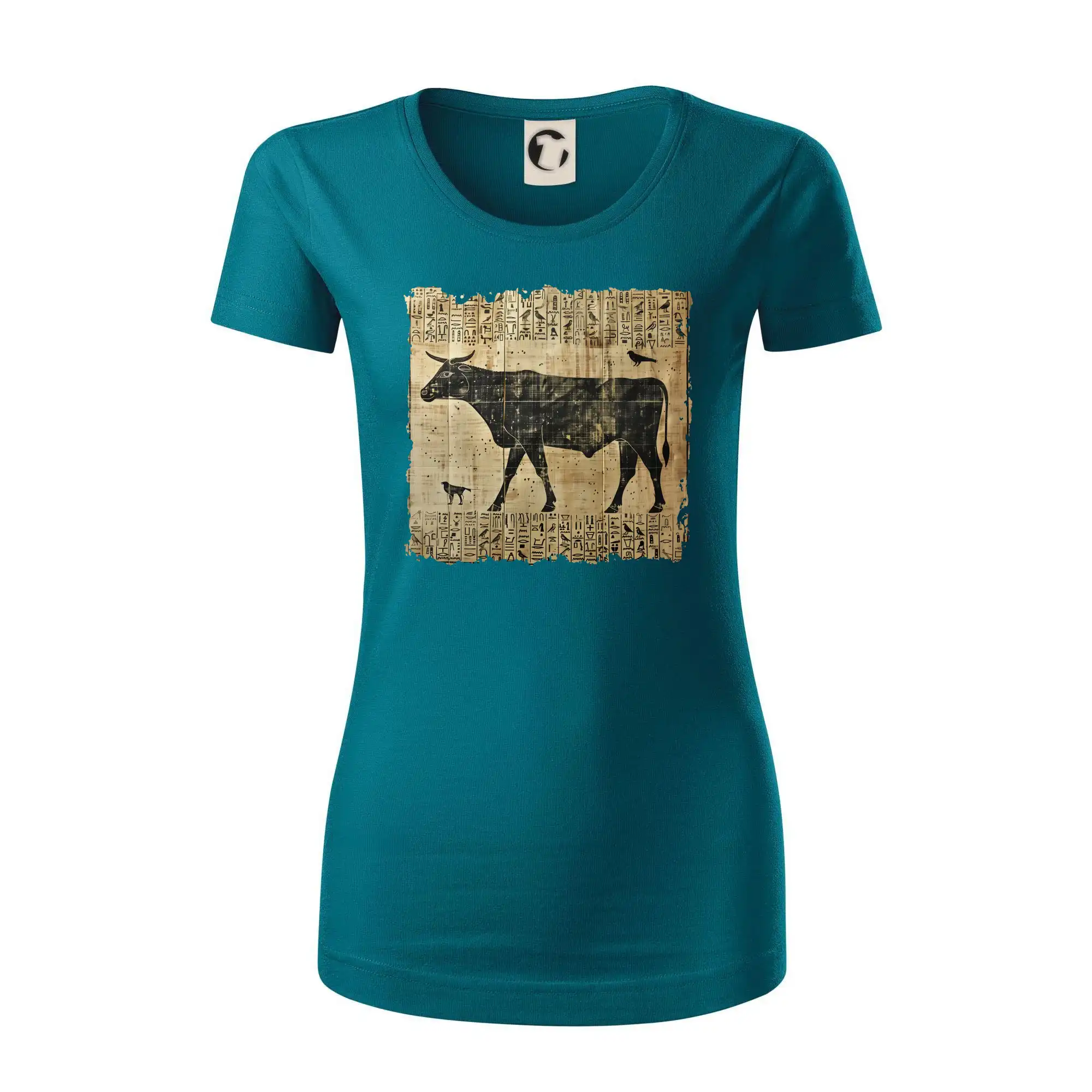 Egyptské hieroglyfy kráva