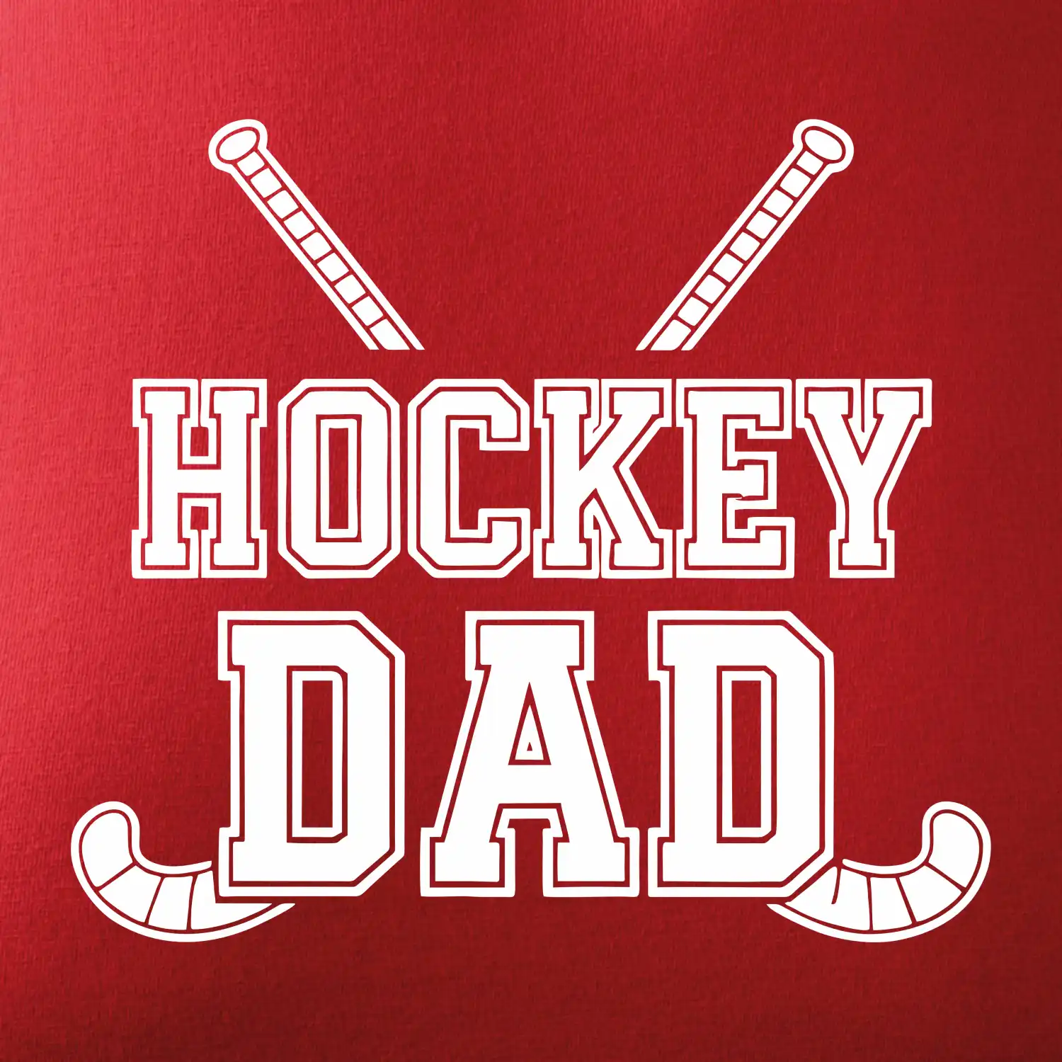 Hockey dad překřížený - pozemní hokej