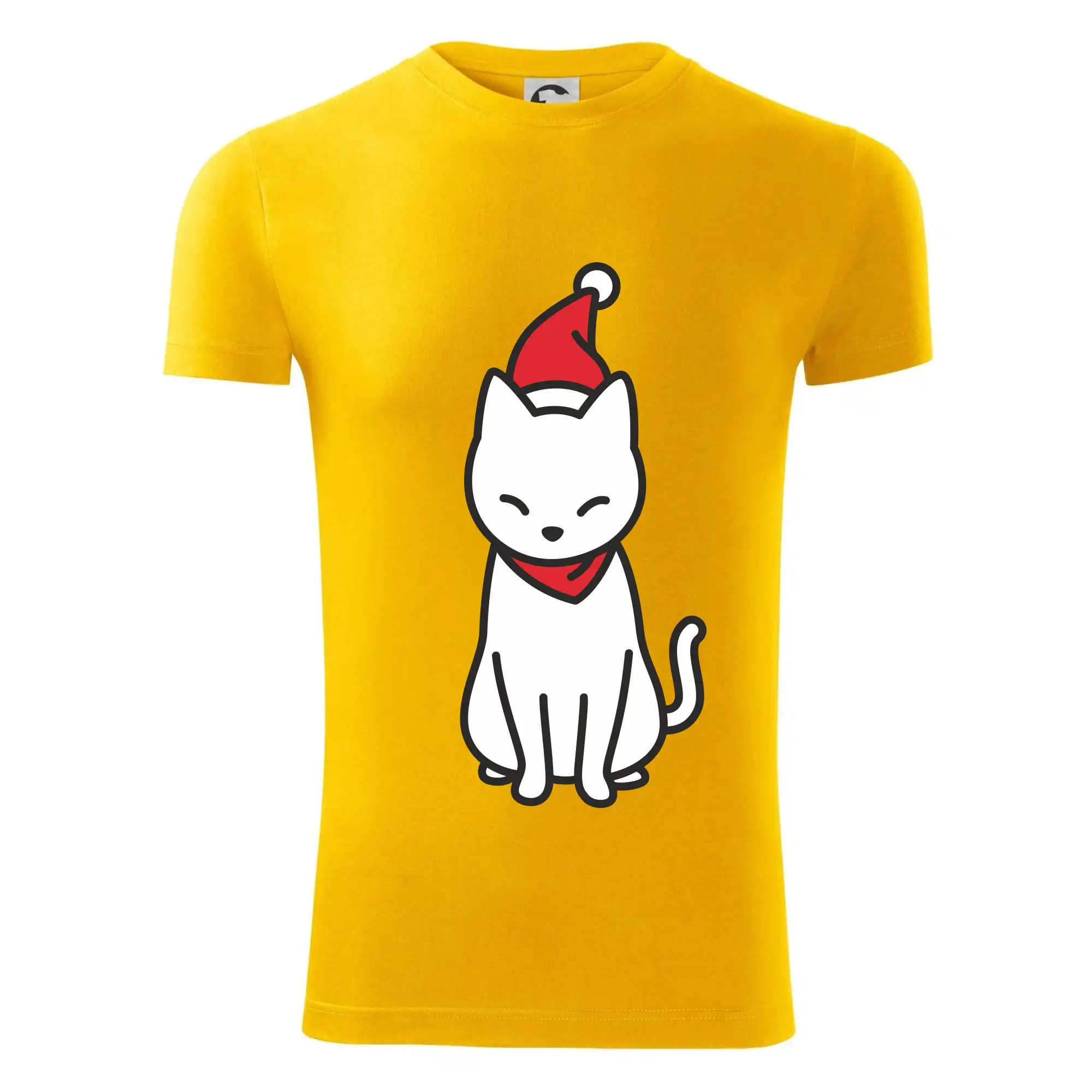 Vánoční kočka sedící