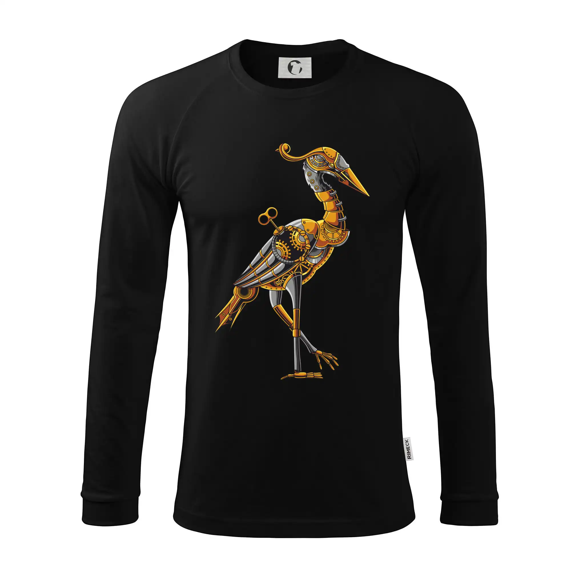 Steampunk čáp