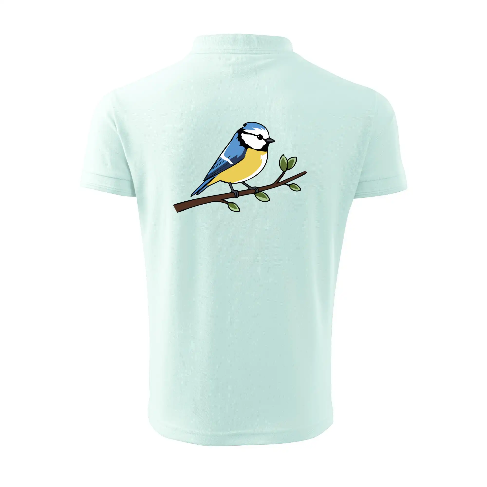 Sýkorka modřinka na větvi