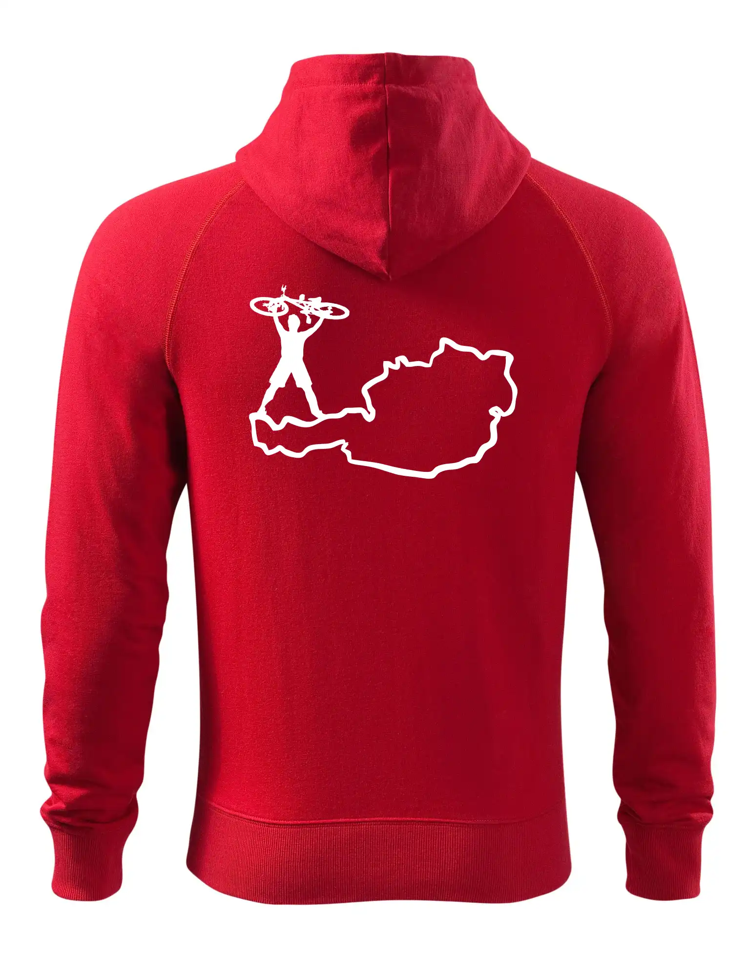 Cyklista - Mapa Rakouska