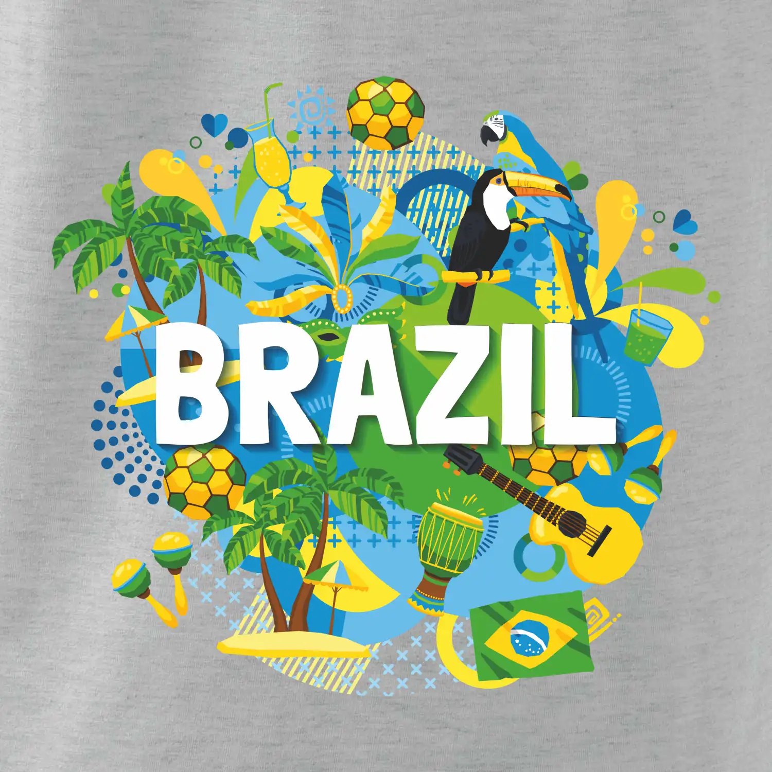 Brazílie  Barevný obrázek