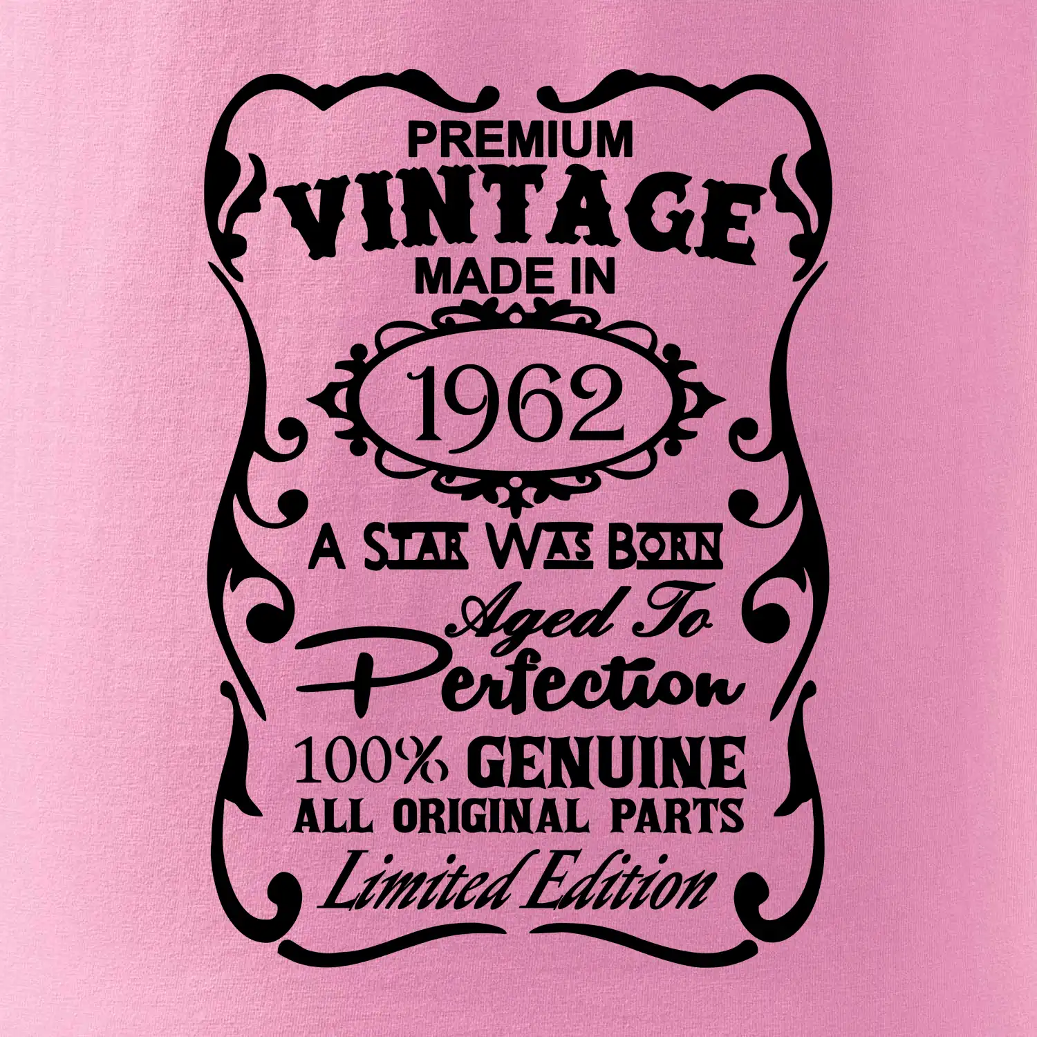 Vintage Etiketa - 1962