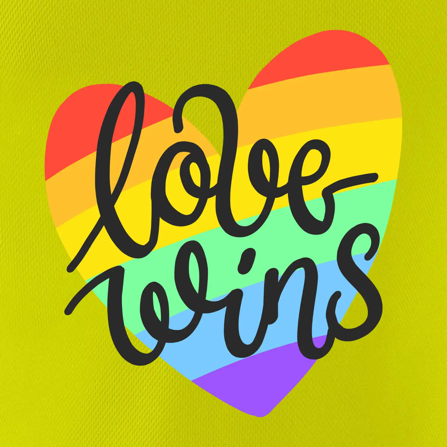 Love wins srdce