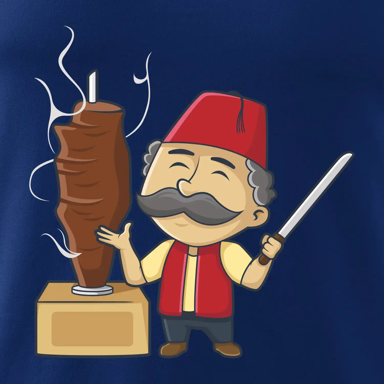 Kebab kuchař