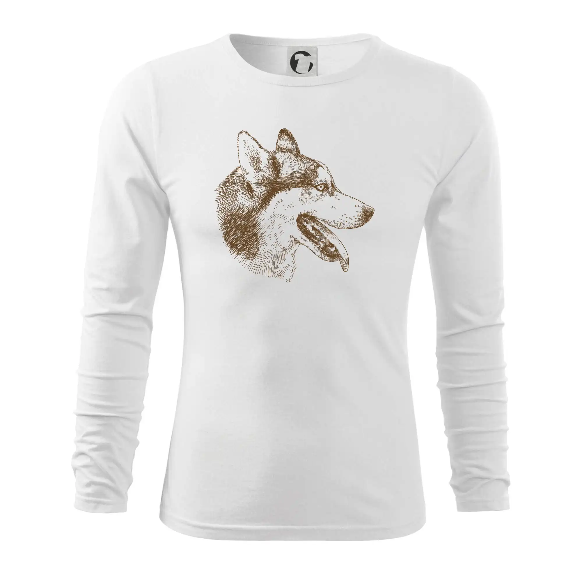 Husky - hlava z boku