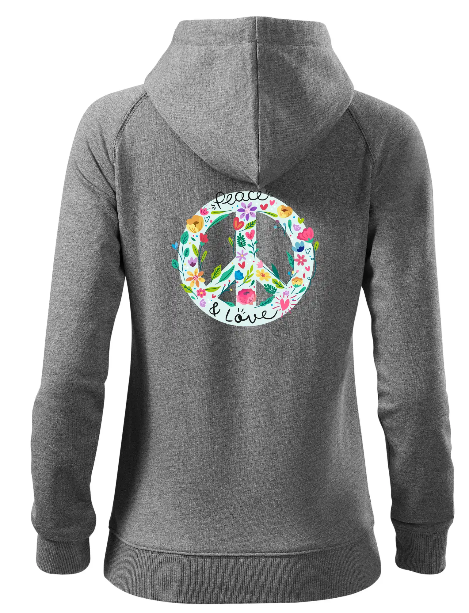 Peace and love symbol