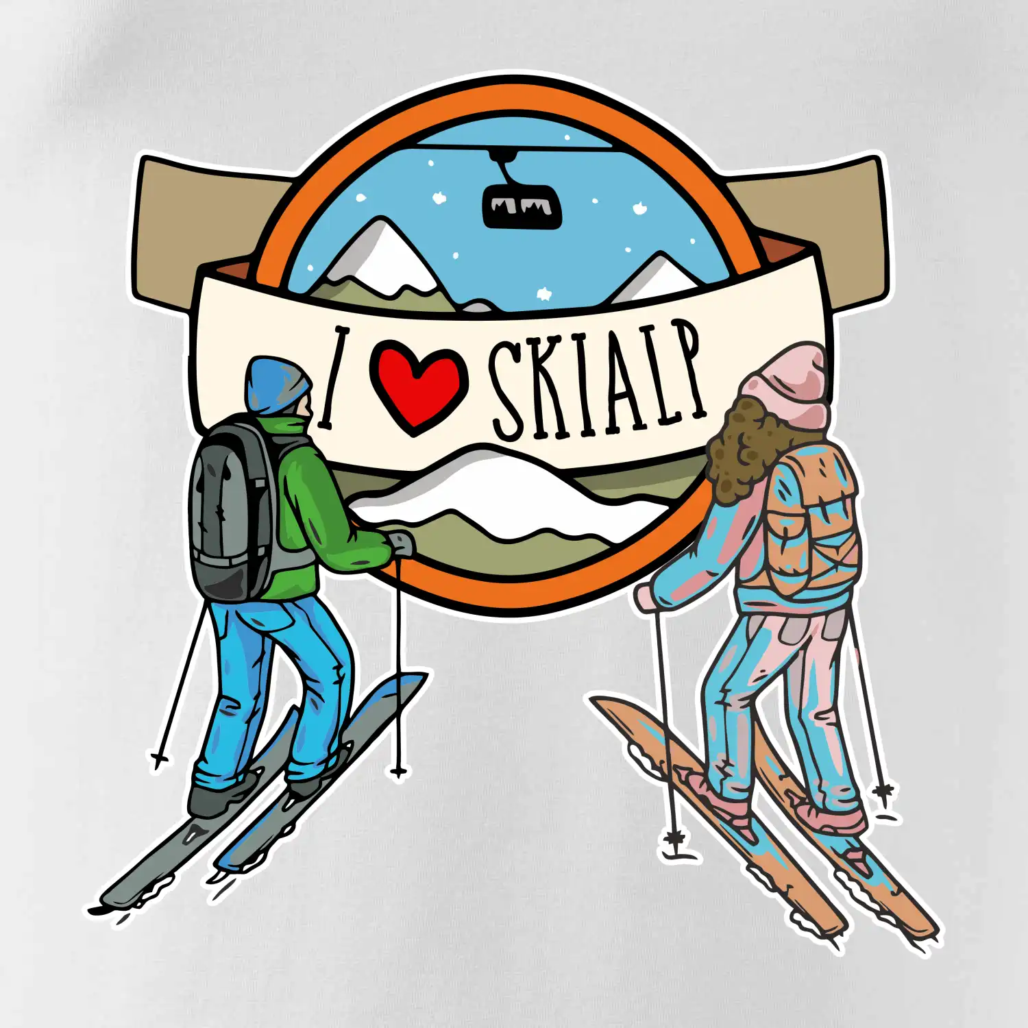 I love skialp