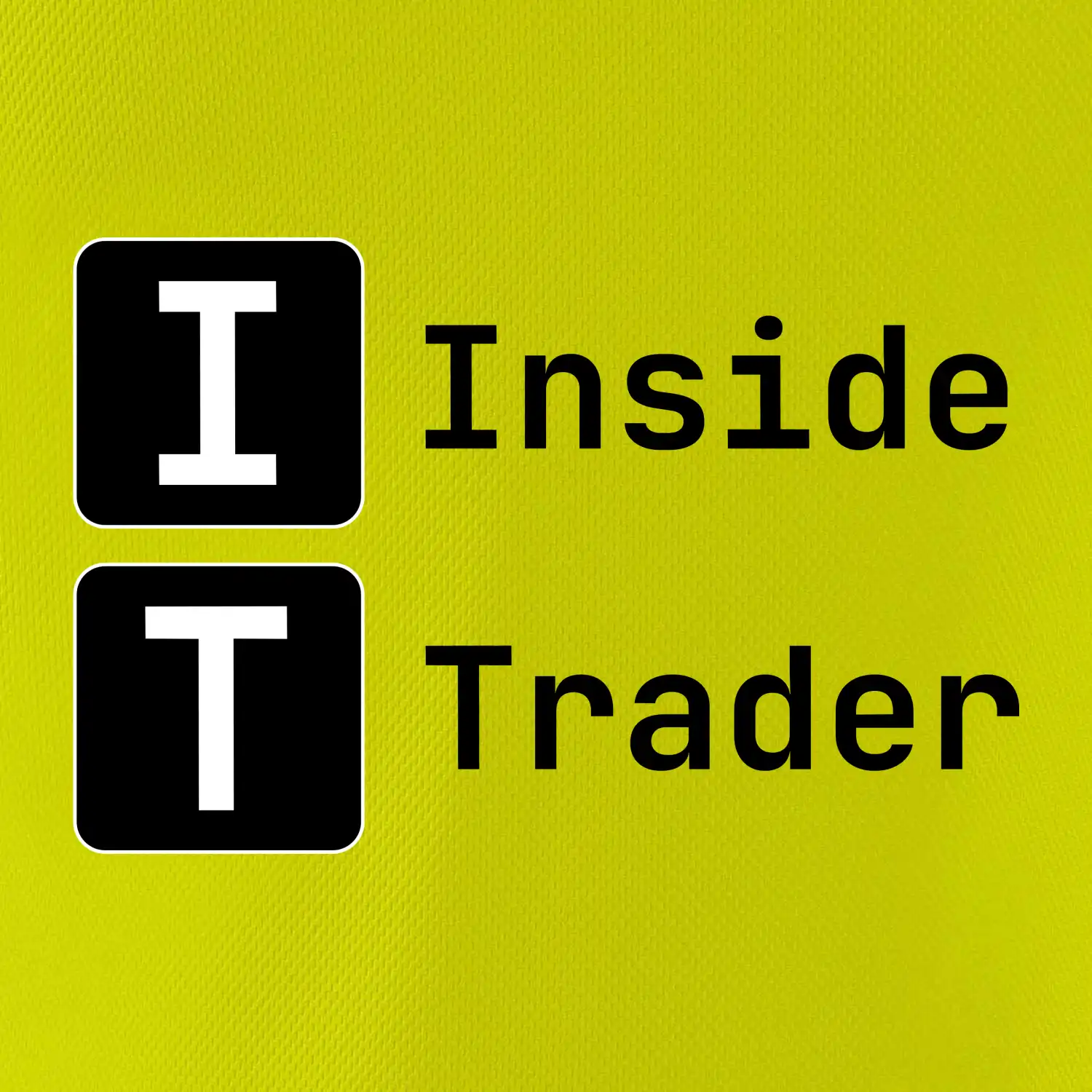 IT Nápis Inside Trader