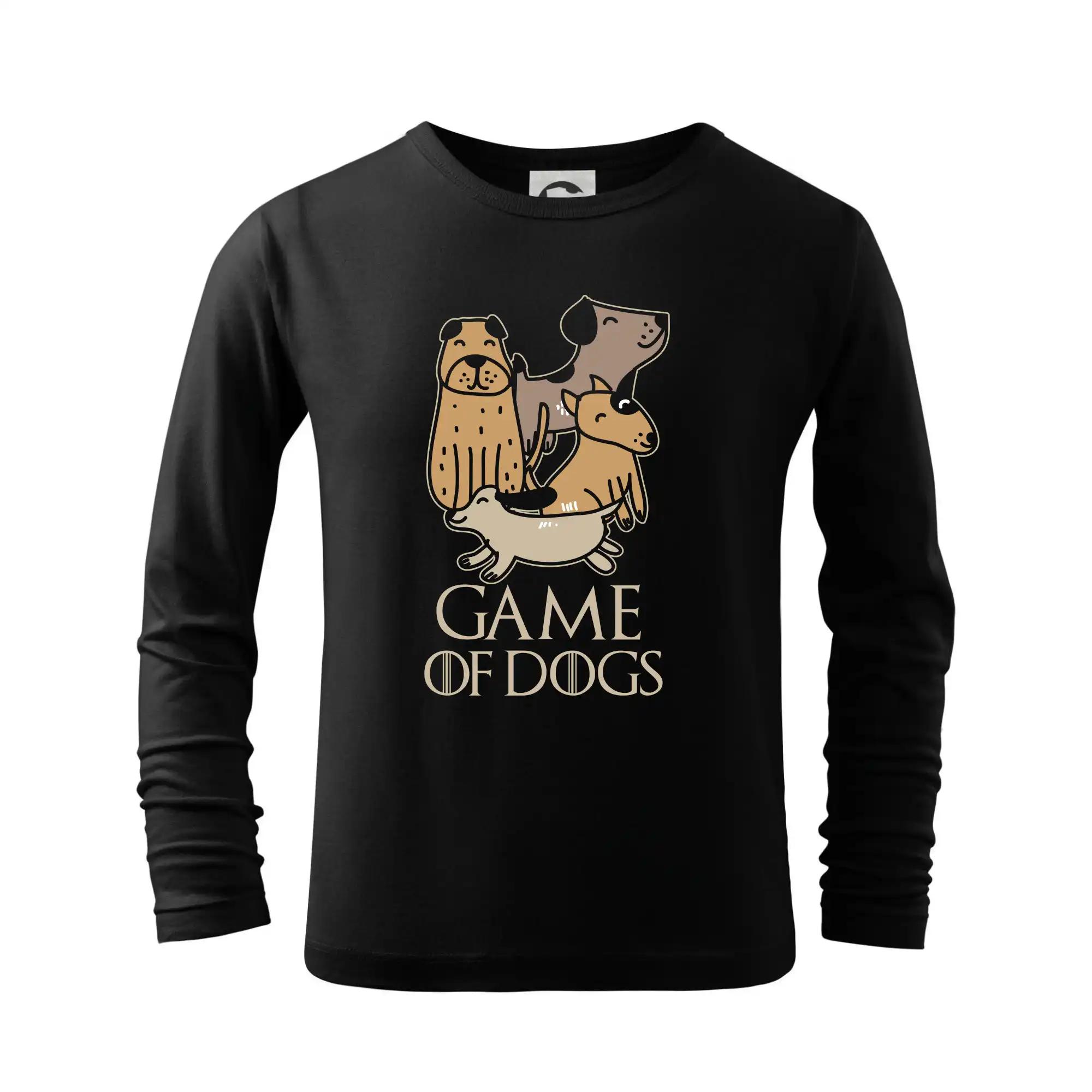 Ostatné psie plemená - Game of Dogs psi - Tričko detské Long Sleeve