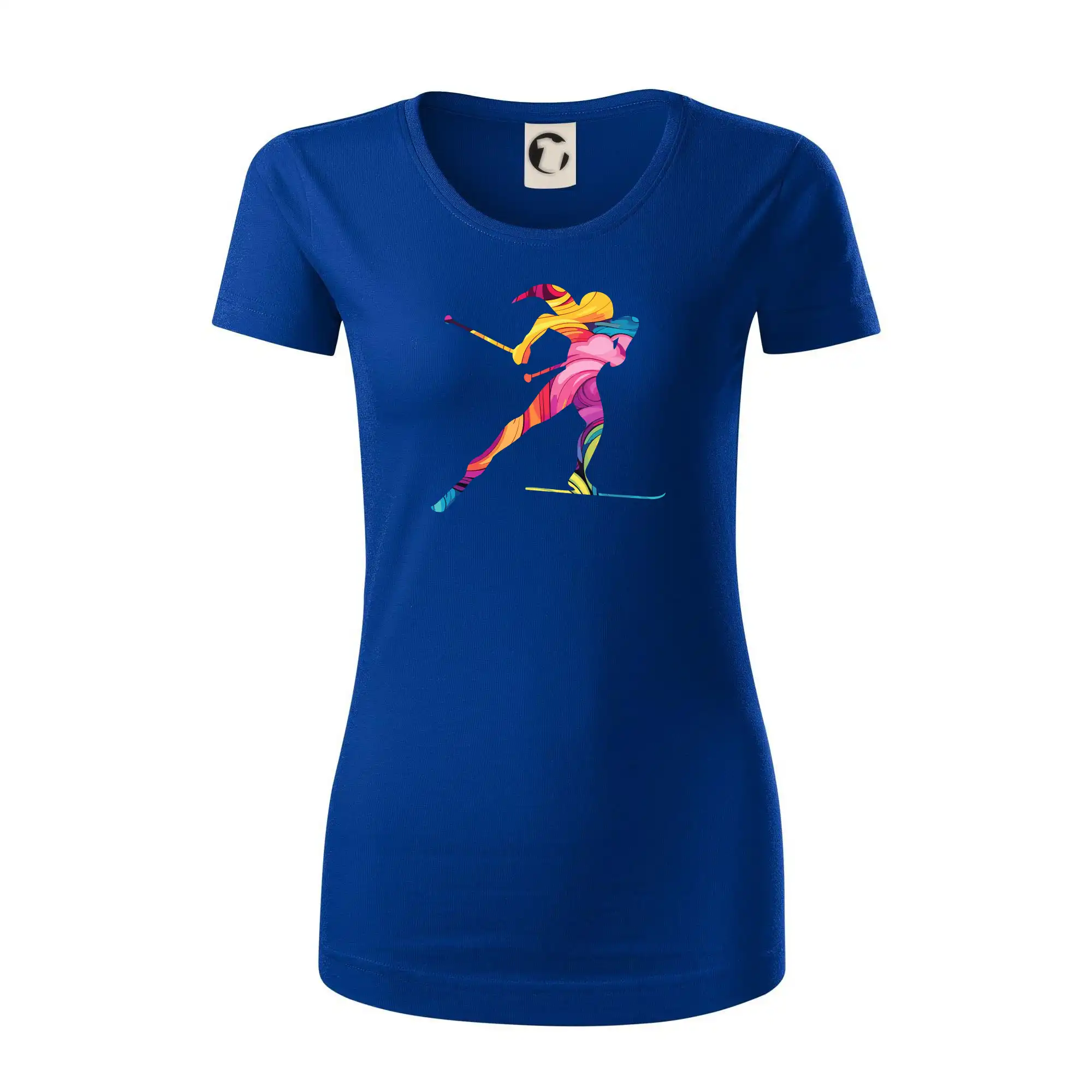 Barevná běžkařka