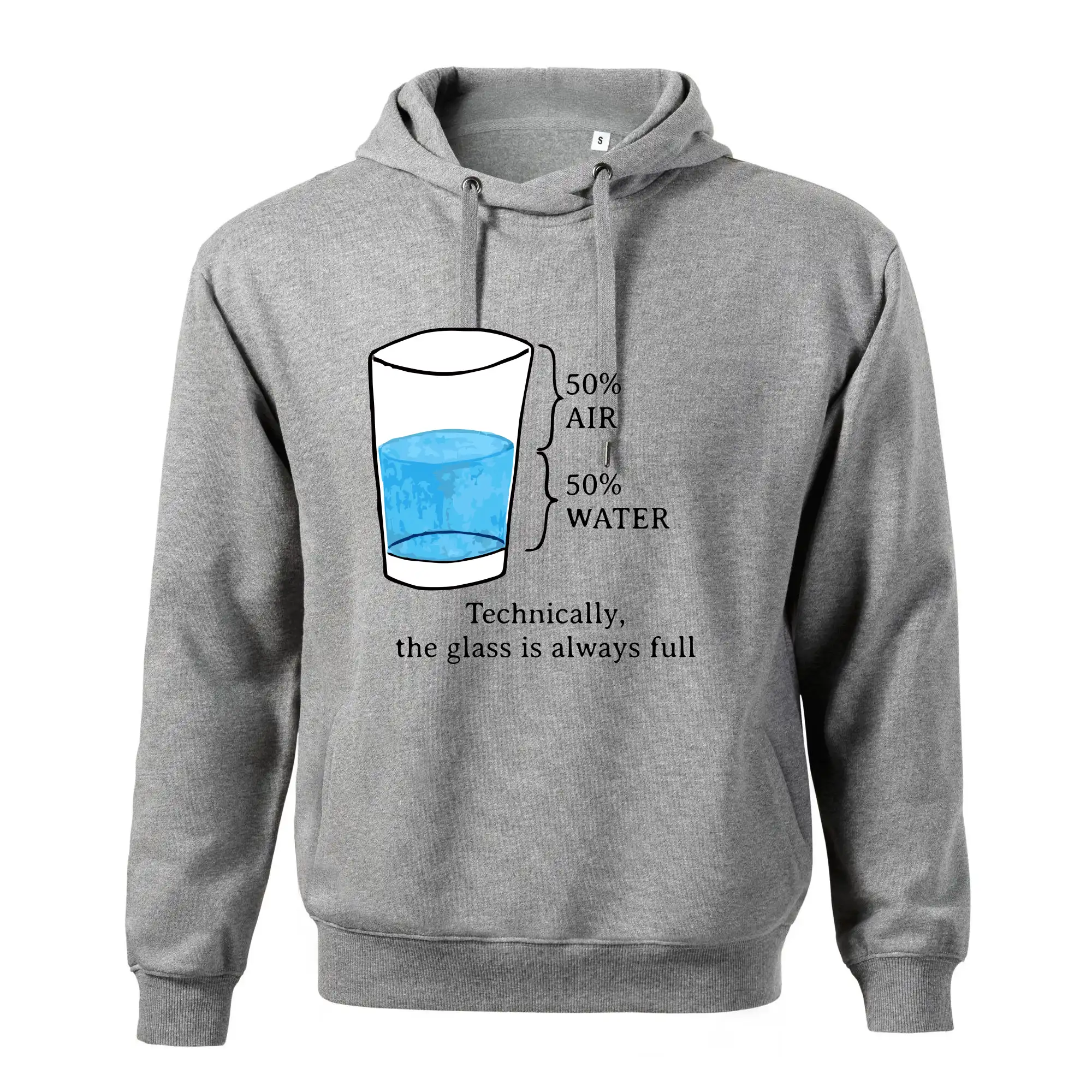 Technically, the glass is always full