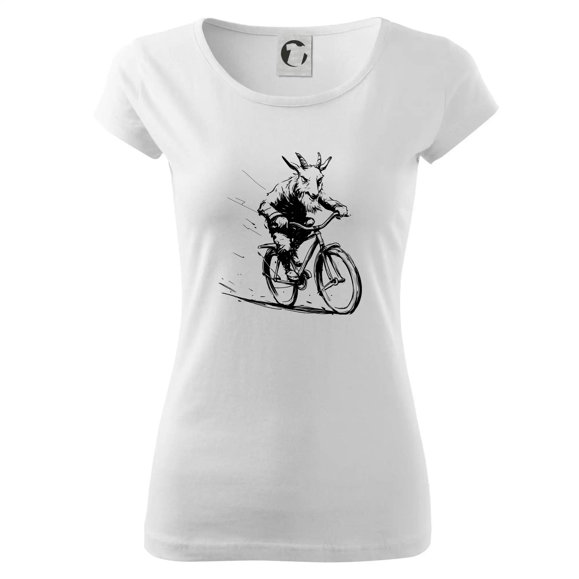 Drsný kozel na kole