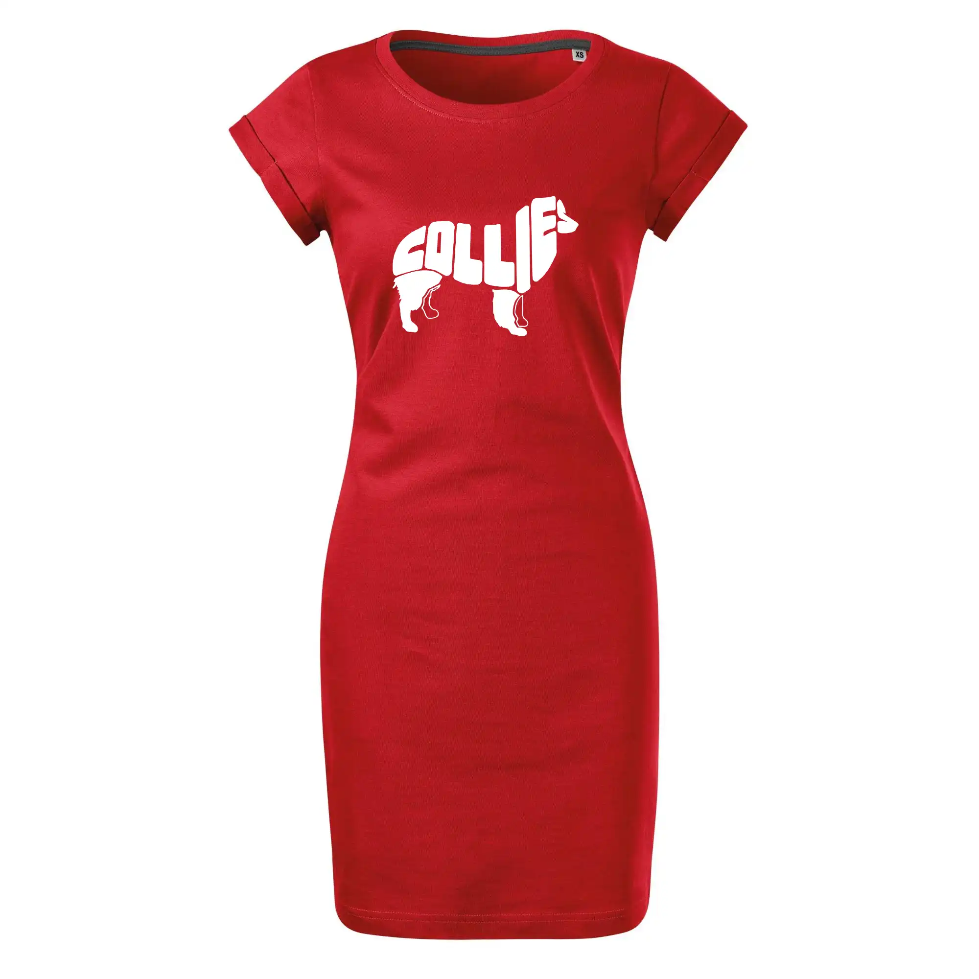 Border kolie písmo v těle