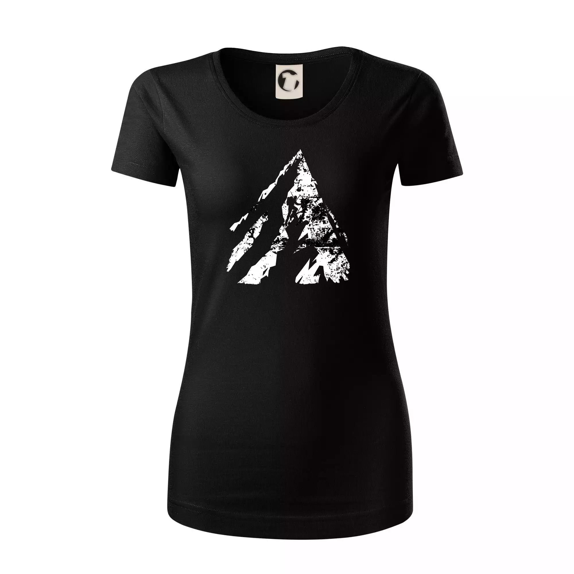 Horolezec - bílá hora