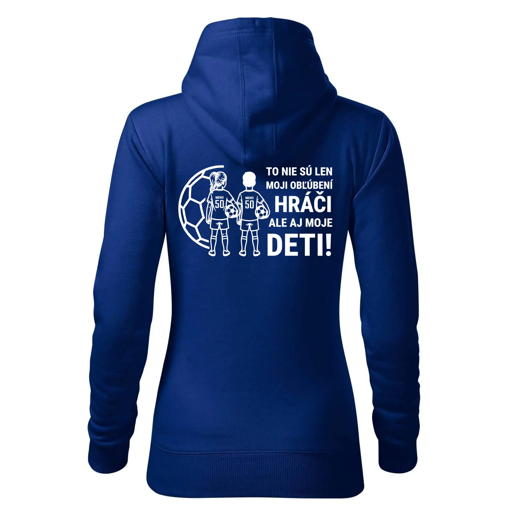 Futbalová mama - syn a dcéra (vaše meno a číslo)