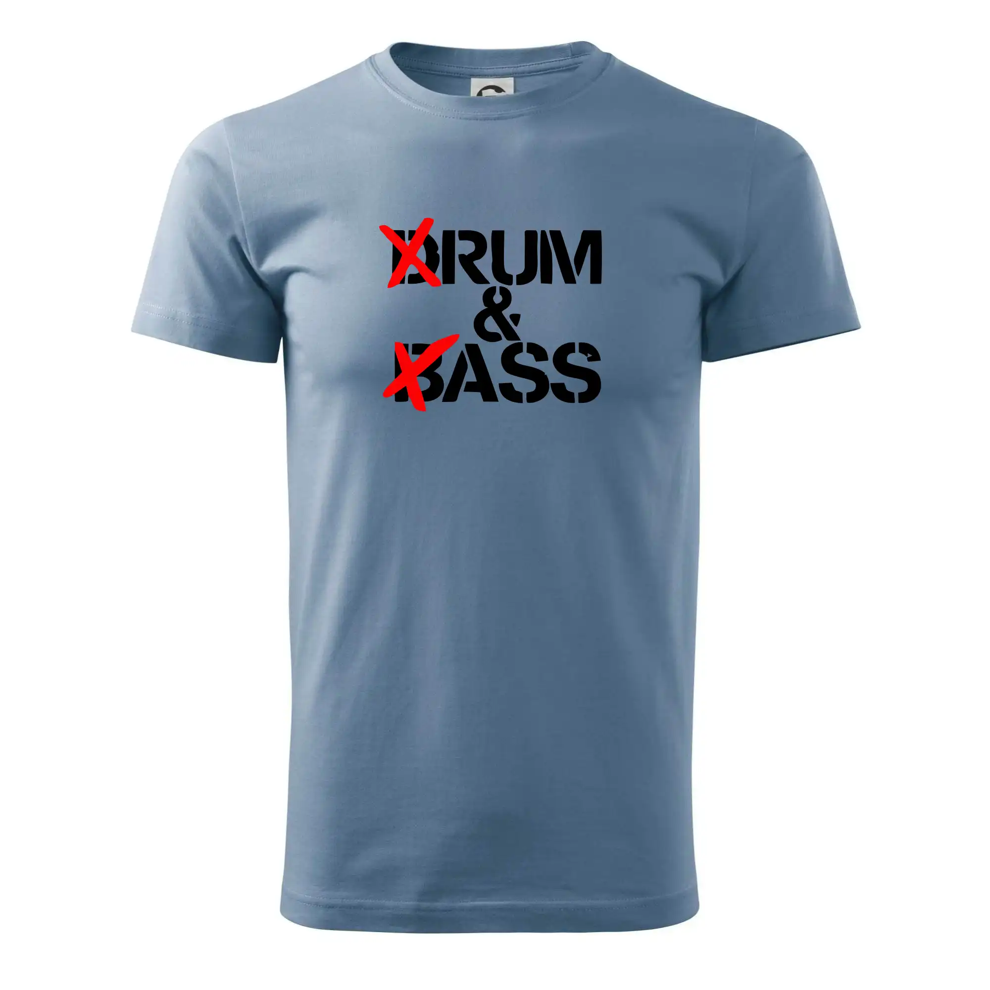 Tričká na párty - Drum & Bass (Rum & Ass) - Pánske tričko nižšej gramáže