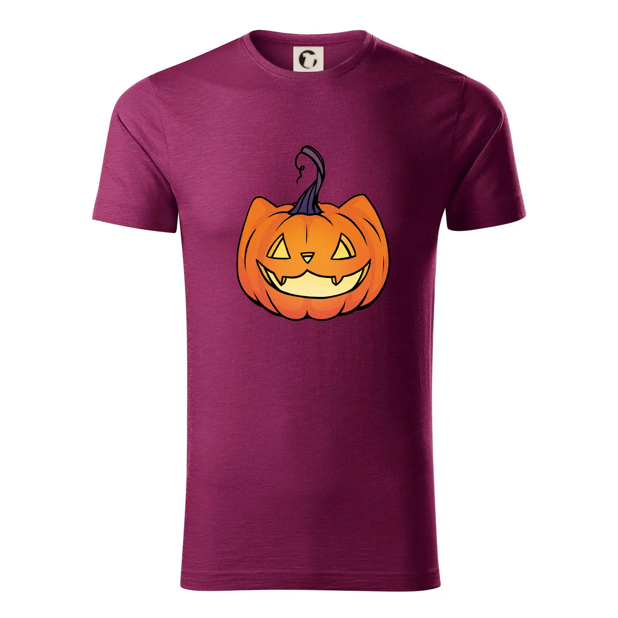 Grafické tričká - Mačacia tekvica - Tričko z organickej bavlny