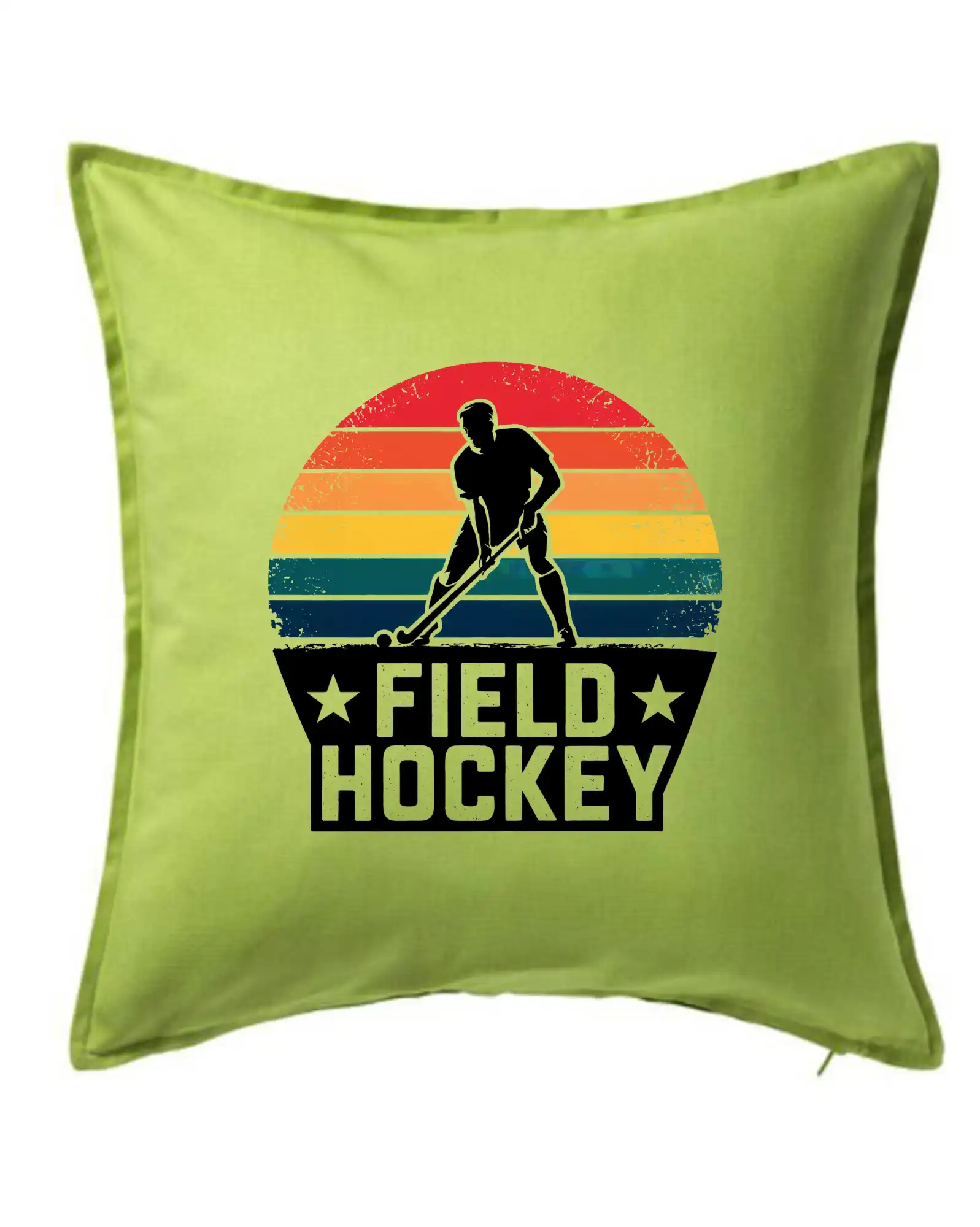 Ostatné športy - Field hockey vintage kruh - Vankúš 50x50