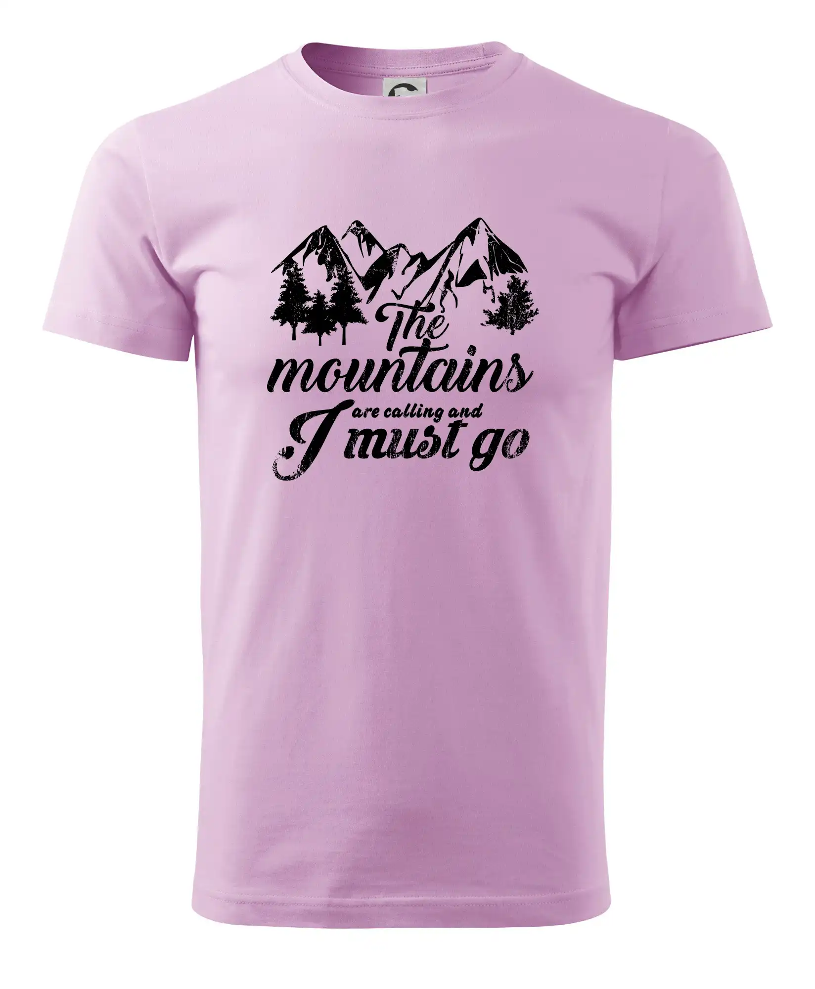 Trička pro horolezcov - The mountains are calling and i must go - Pánske tričko nižšej gramáže