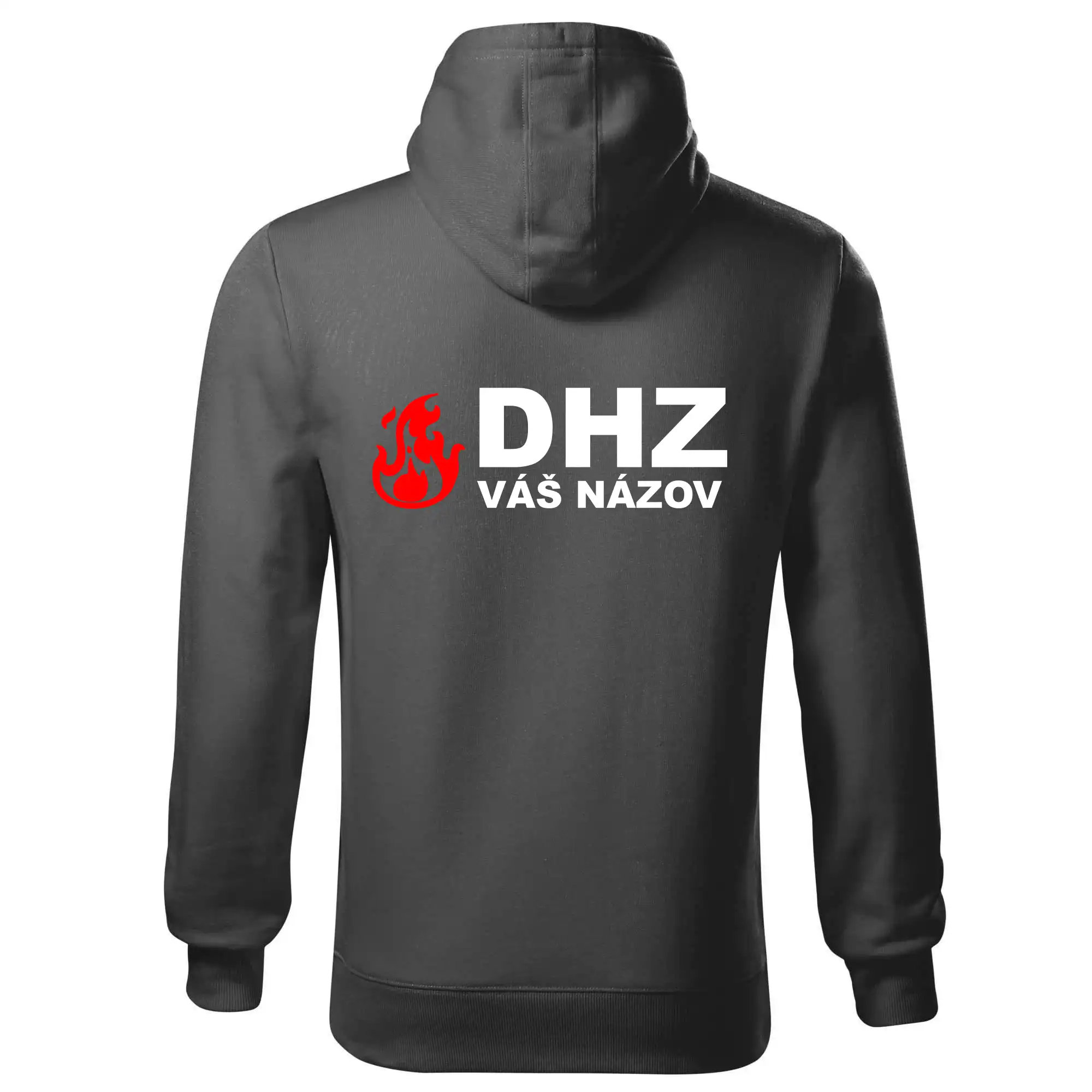 DHZ (oheň, firesport, názov sboru - vlastný nápis)
