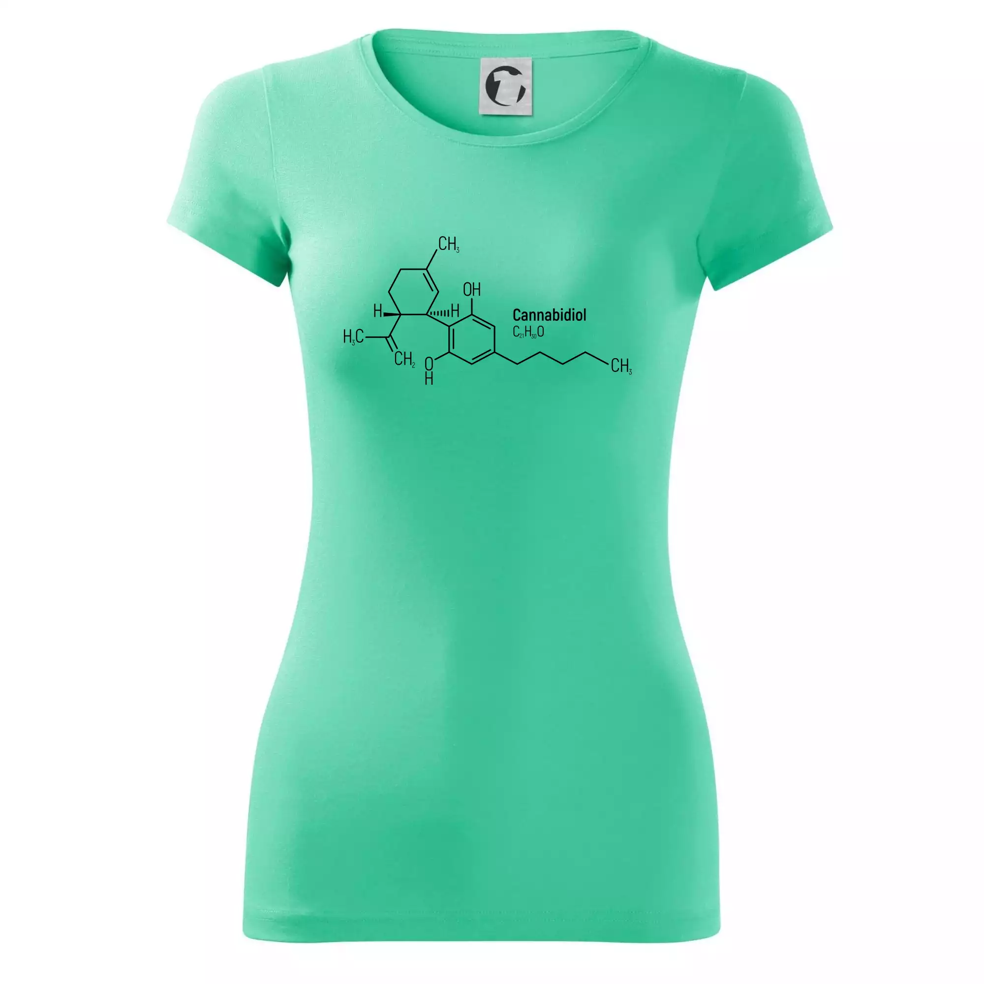 Molekulární struktura CBD (Canabidiol)