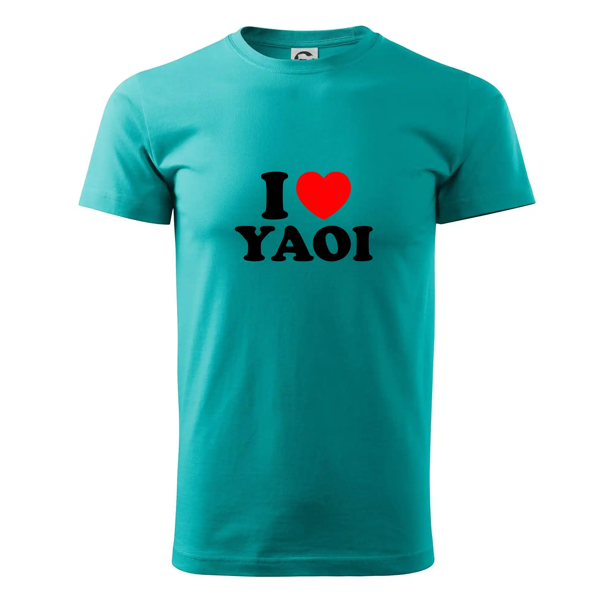 Tričká pre LGBT a Queer komunitu - I love yaoi - Pánske tričko nižšej gramáže