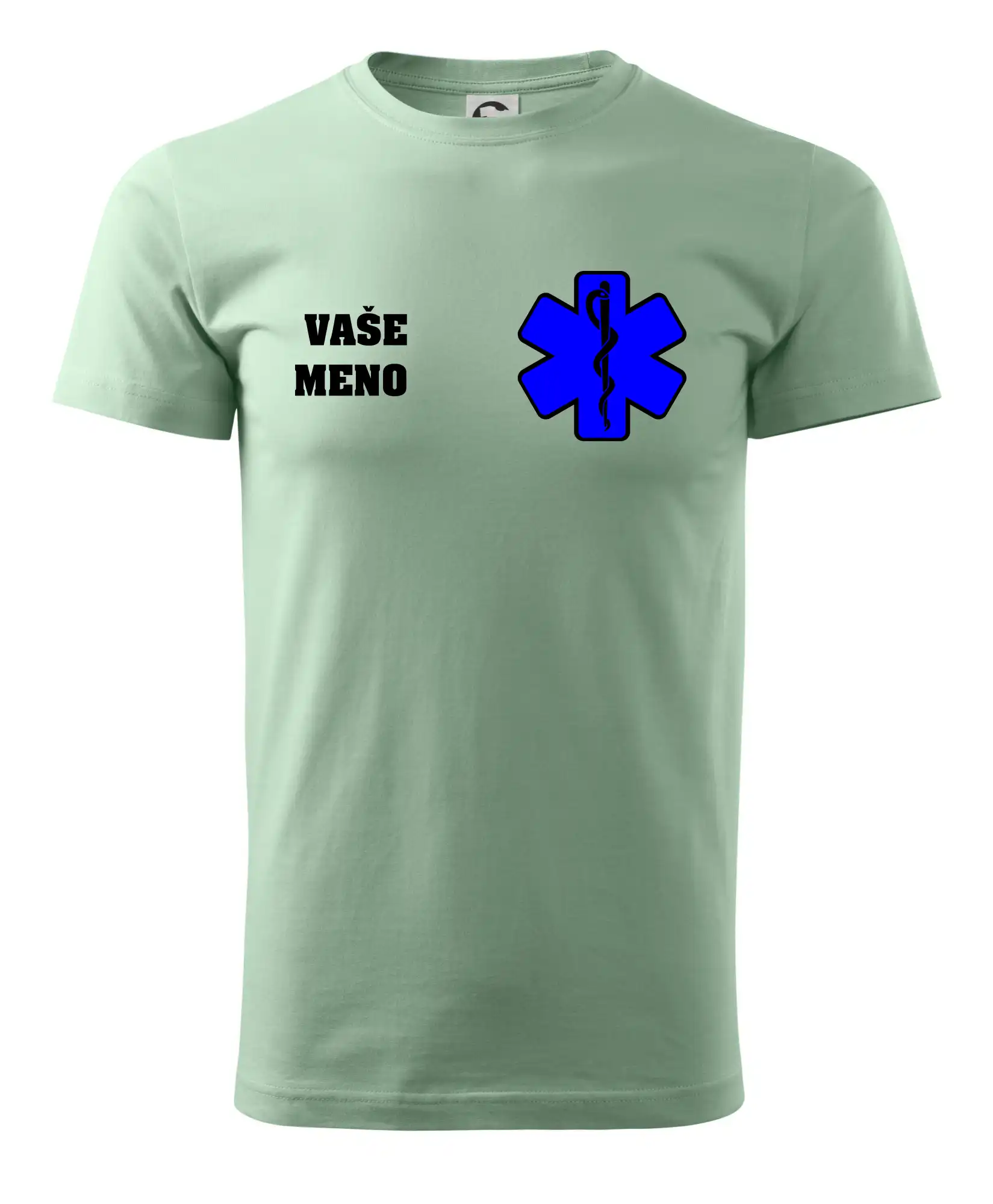 Originálne tričká pre hasičov - Rescue - Vaše meno - Pánske tričko nižšej gramáže