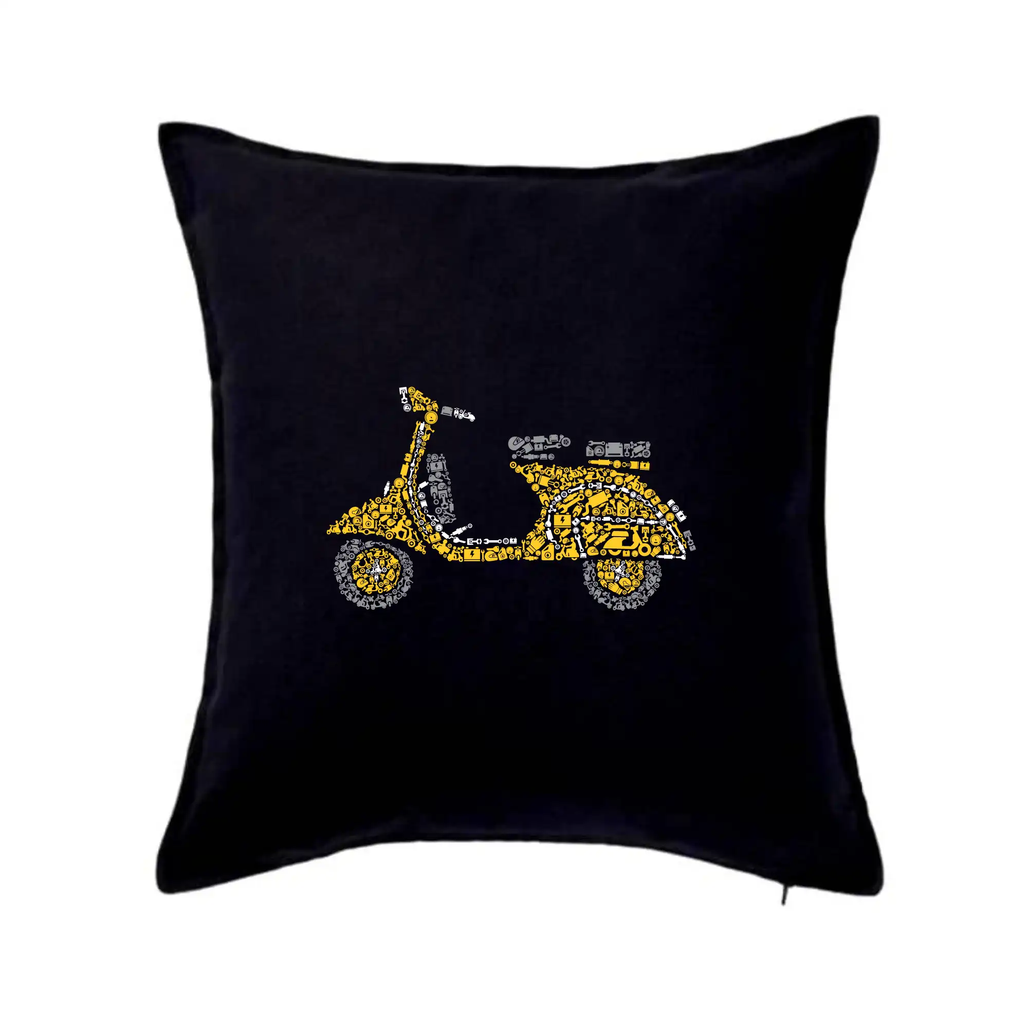 Tričko sa skútrom - Scooter icons - Vankúš 50x50
