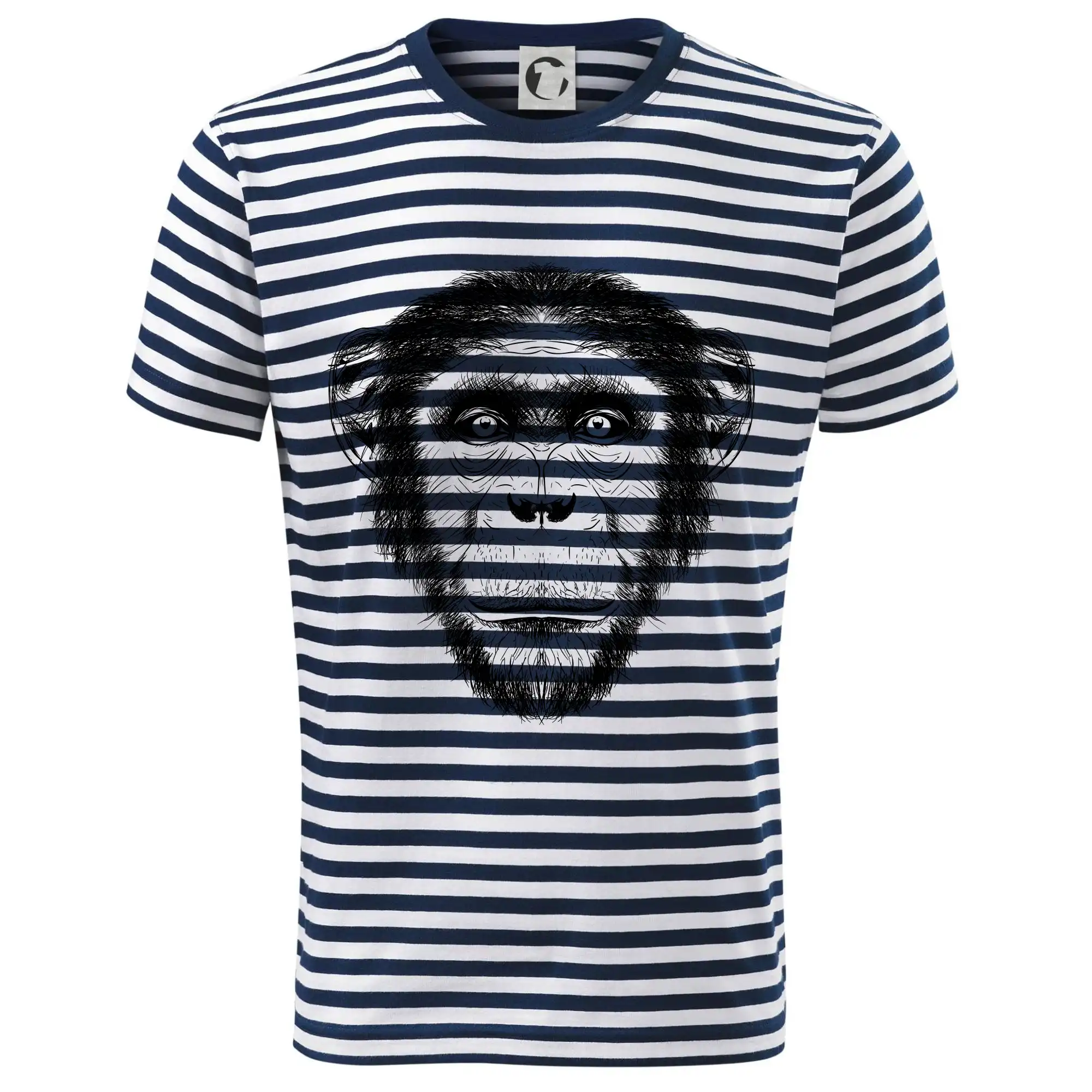 Tričká so zvieratami - Opica kresba - Dětské triko na vodu