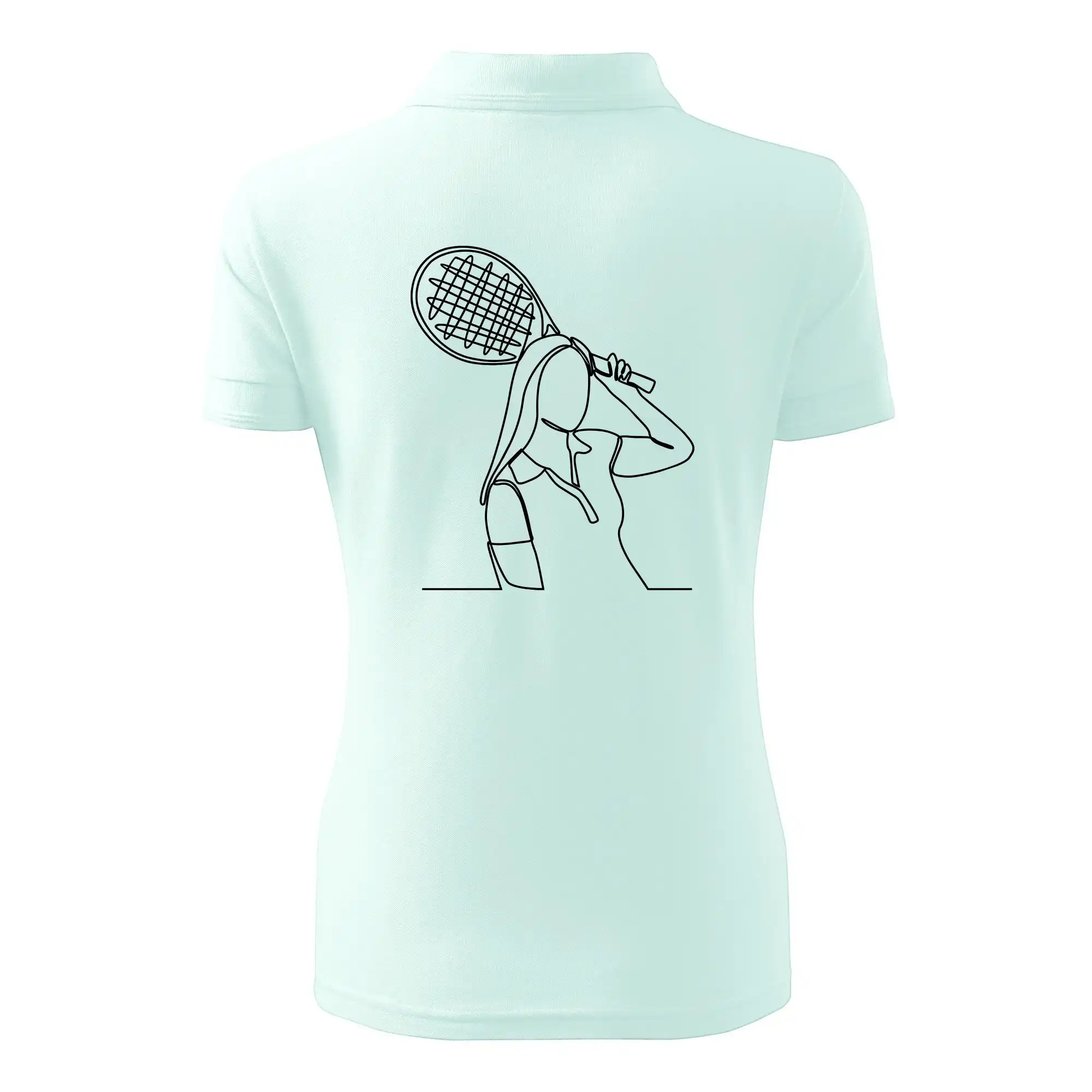 Tenistka  jednim tahem