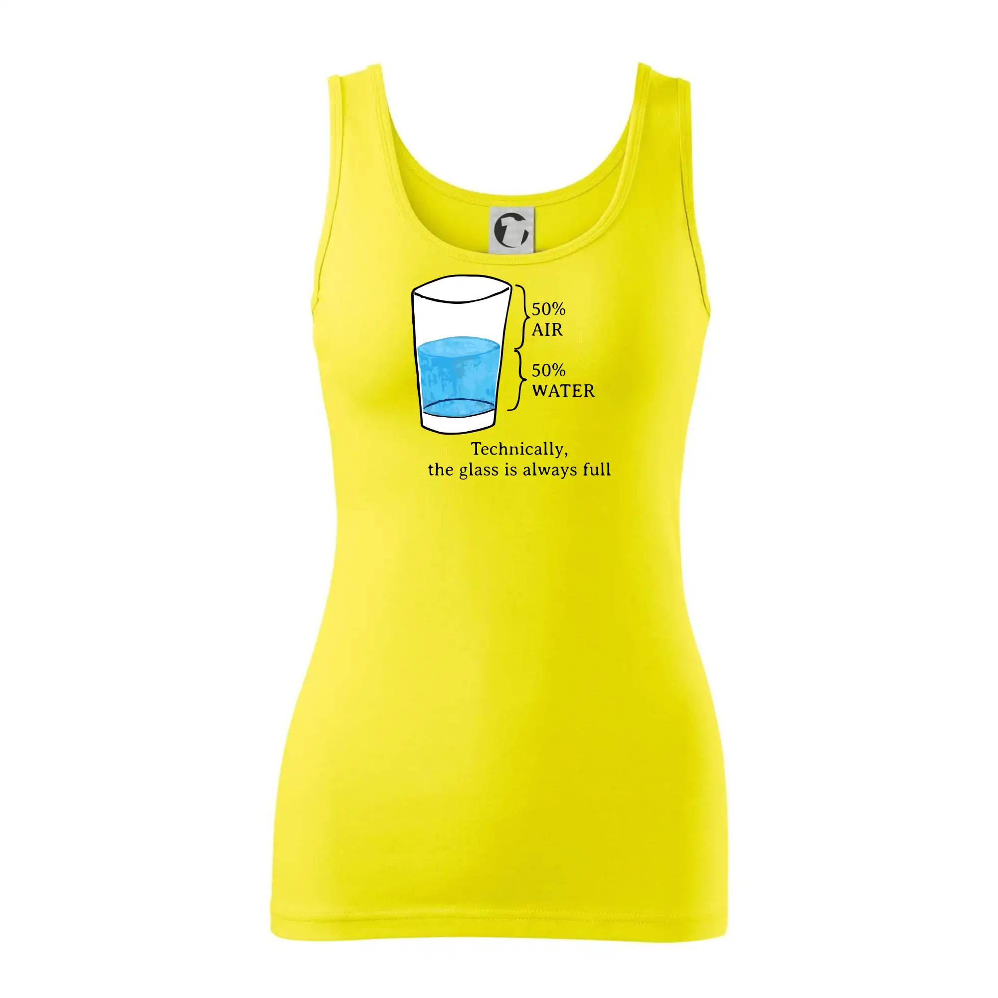 Technically, the glass is always full